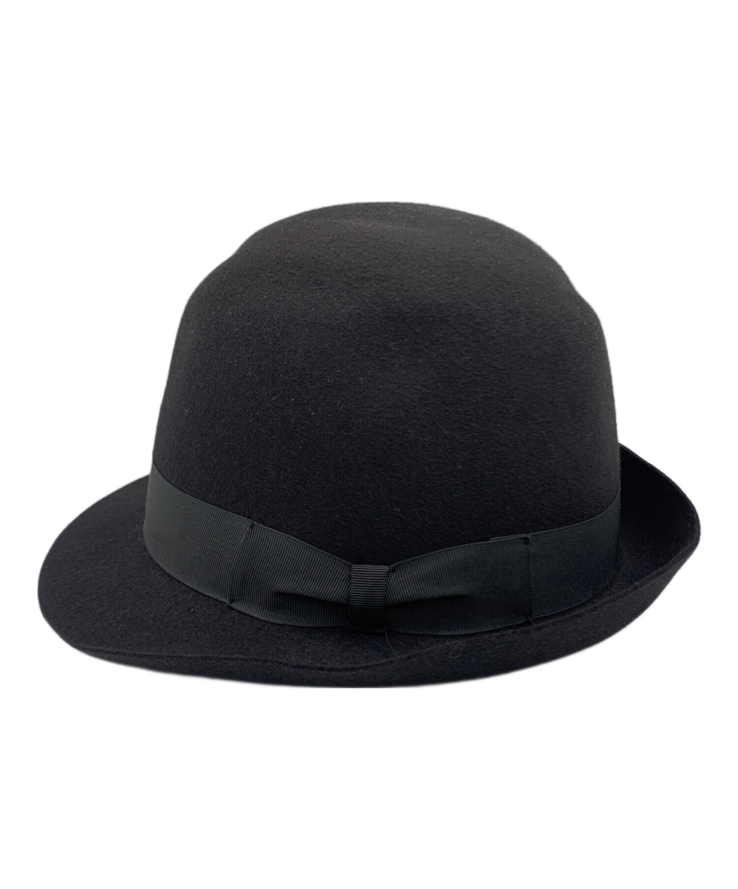 中古・古着通販】BORSALINO (ボルサリーノ) ハット ブラック｜ブランド