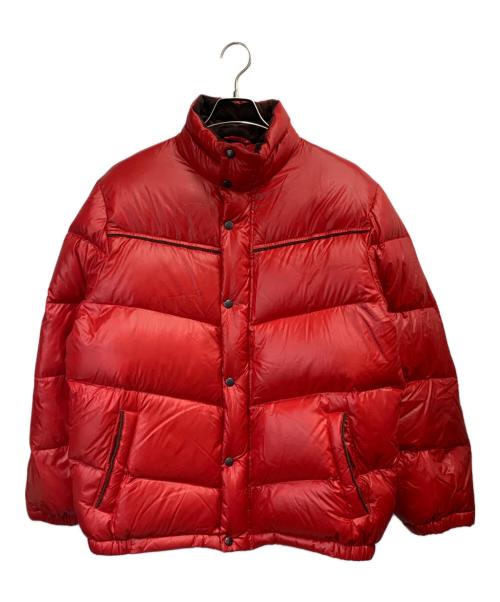 中古・古着通販】Schott (ショット) ダウンジャケット レッド サイズ