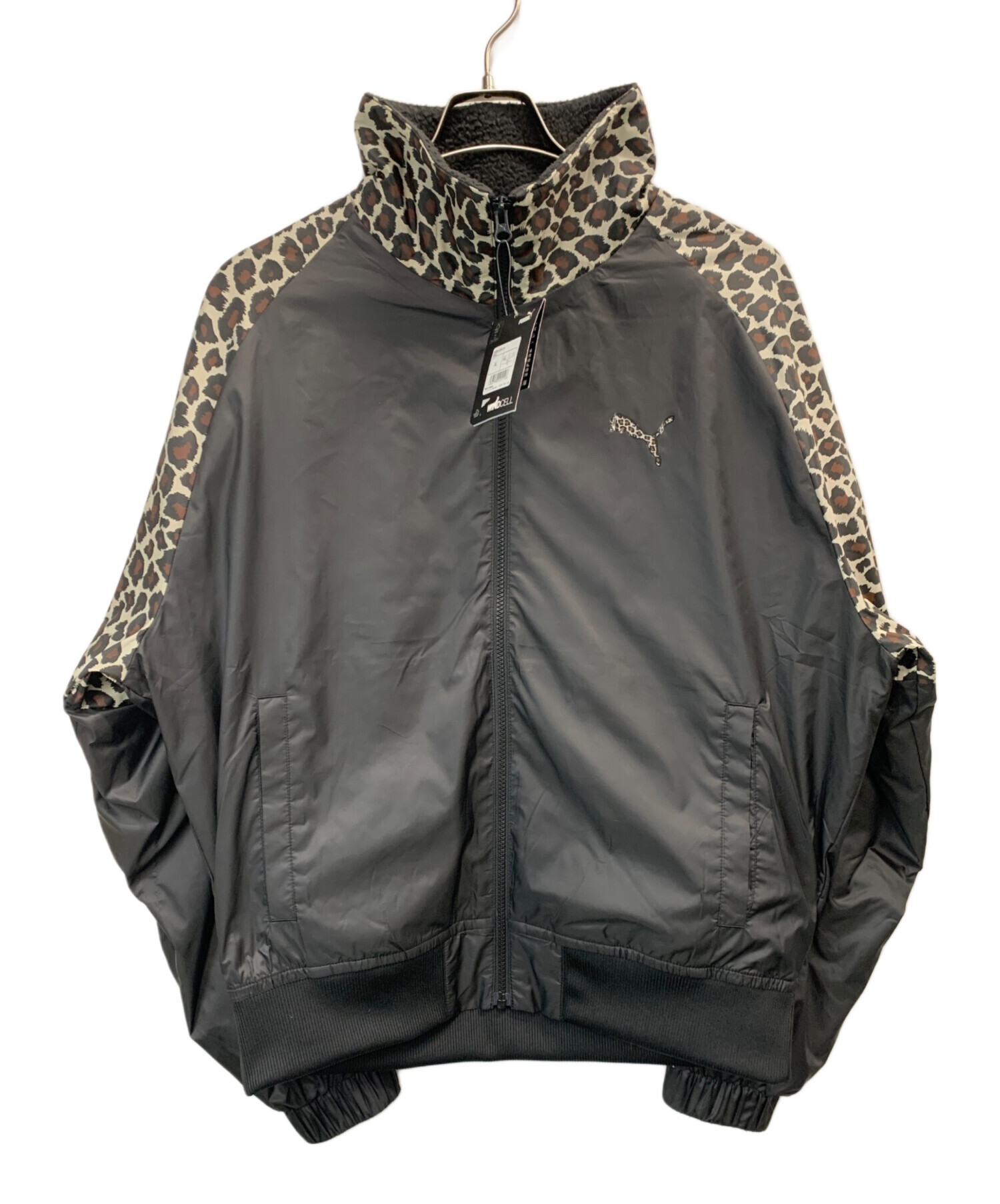 中古・古着通販】PUMA (プーマ) ナイロンジャケット ブラック サイズ 