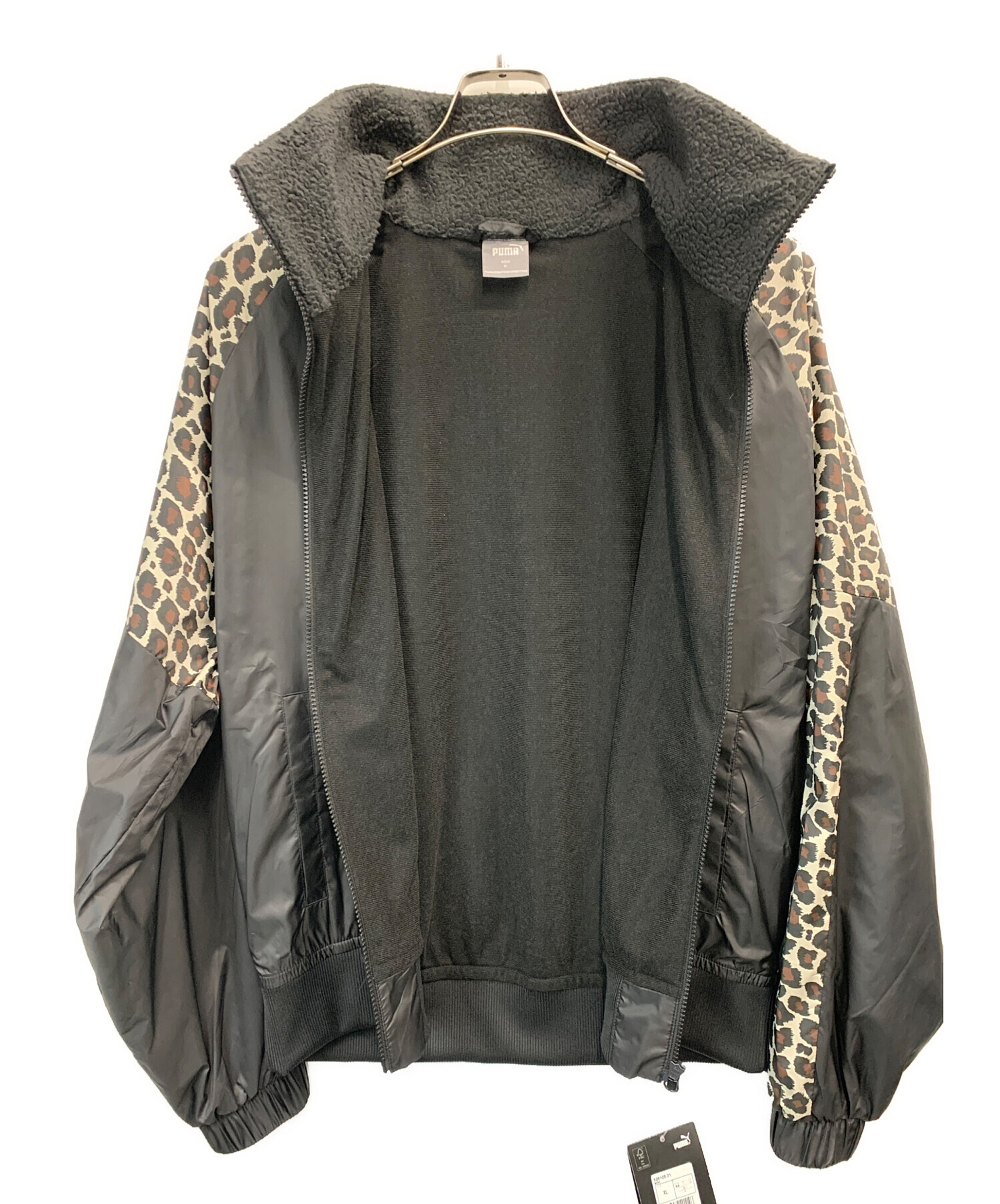 中古・古着通販】PUMA (プーマ) ナイロンジャケット ブラック サイズ 