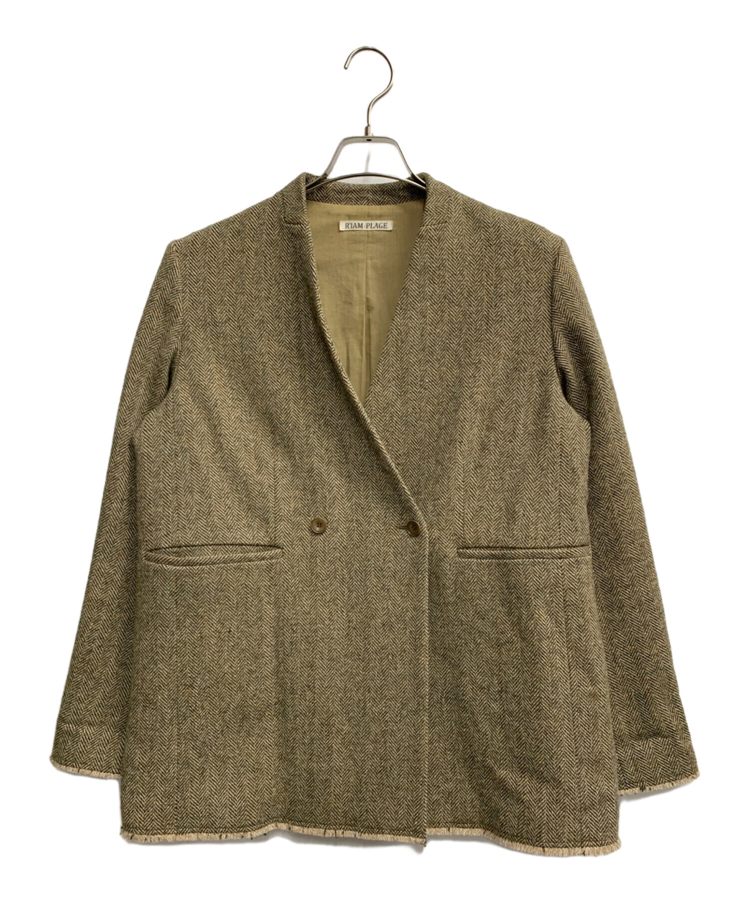 中古・古着通販】R'IAM PLAGE (リアム プラージュ) ダブルジャケット
