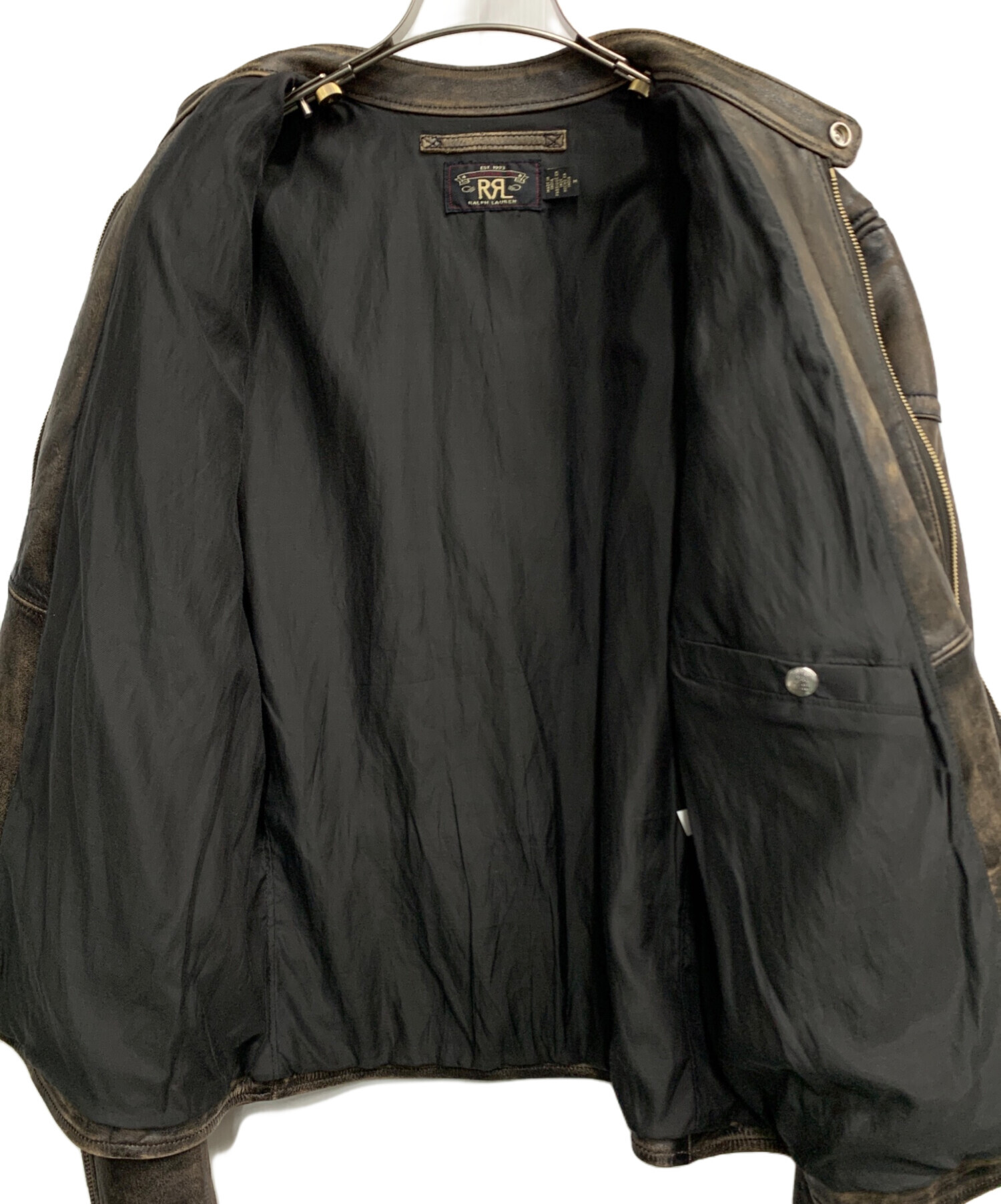 RRL FENTON LEATHER JACKET(レザージャケット) M RRL FENTON LEATHER JACKET(レザージャケット) M メンズ