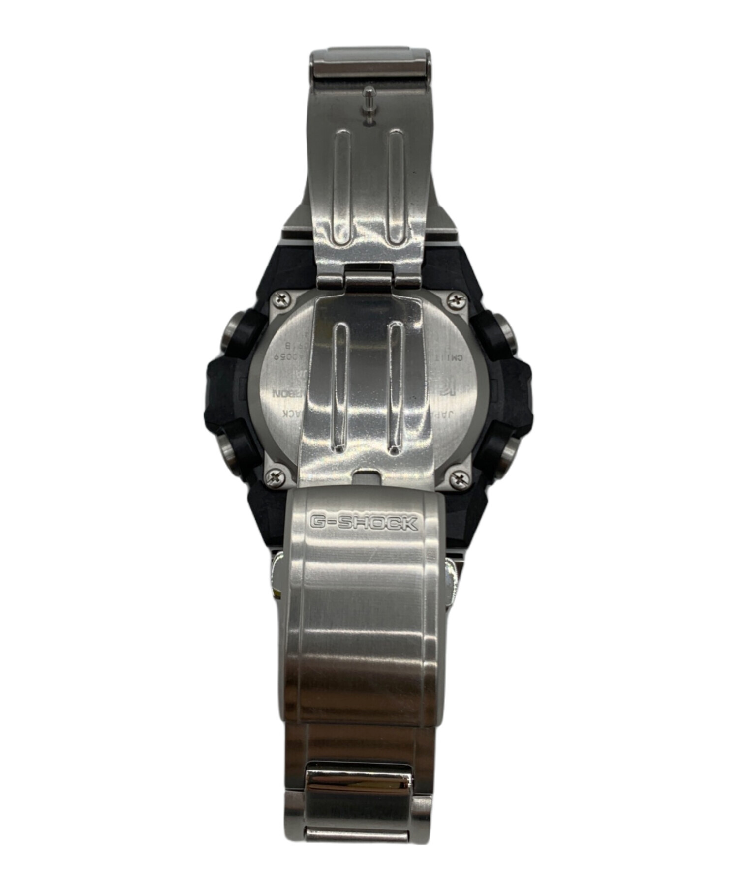 CASIO超美品！使用１回だけ腕時計ラバーGST-8400...フリーサイズ 黒 中古・古着通販】CASIO (カシオ) G-SHOCK GST-8400シリーズ シルバー
