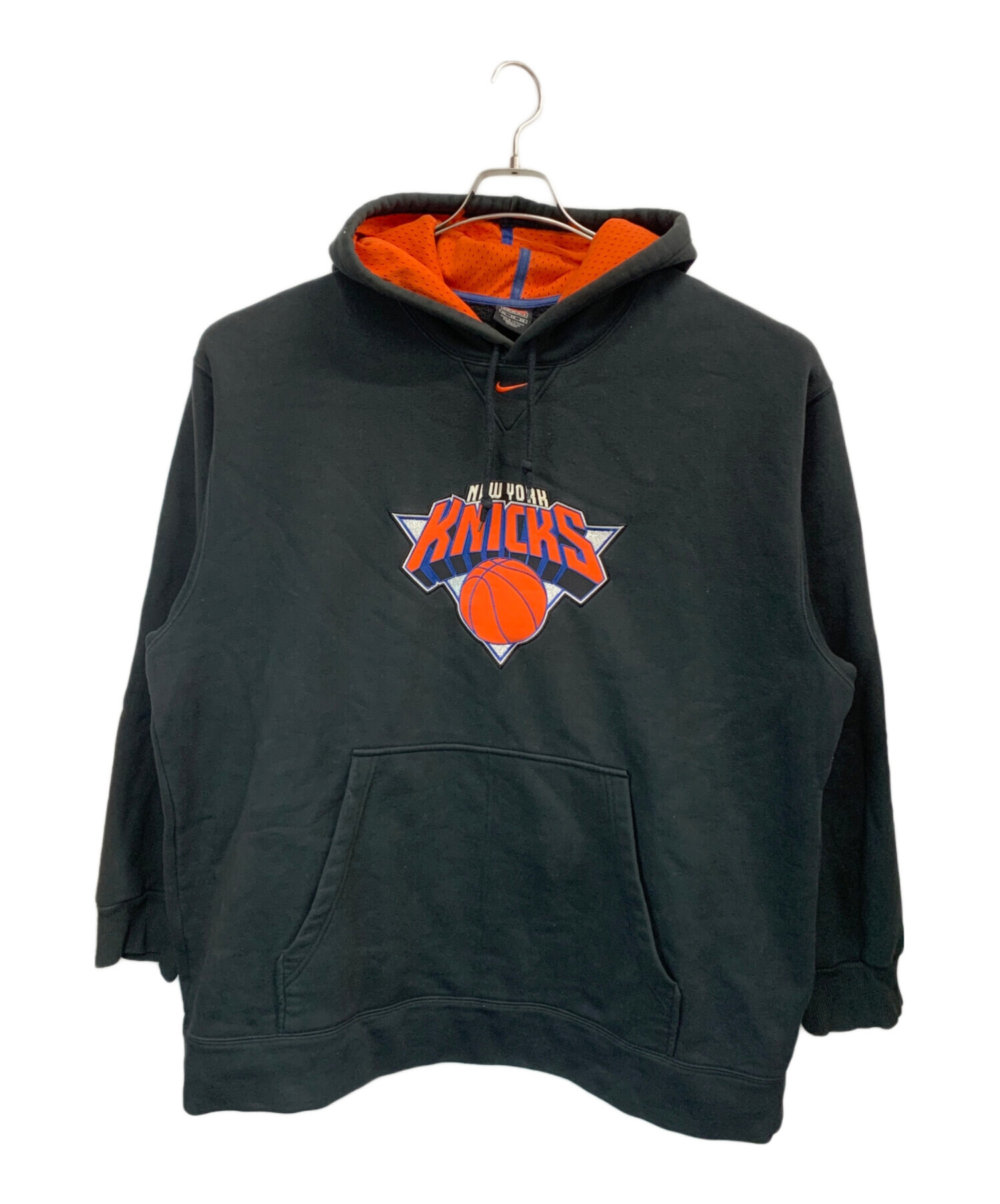 中古・古着通販】NIKE (ナイキ) プルオーバーパーカー ブラック