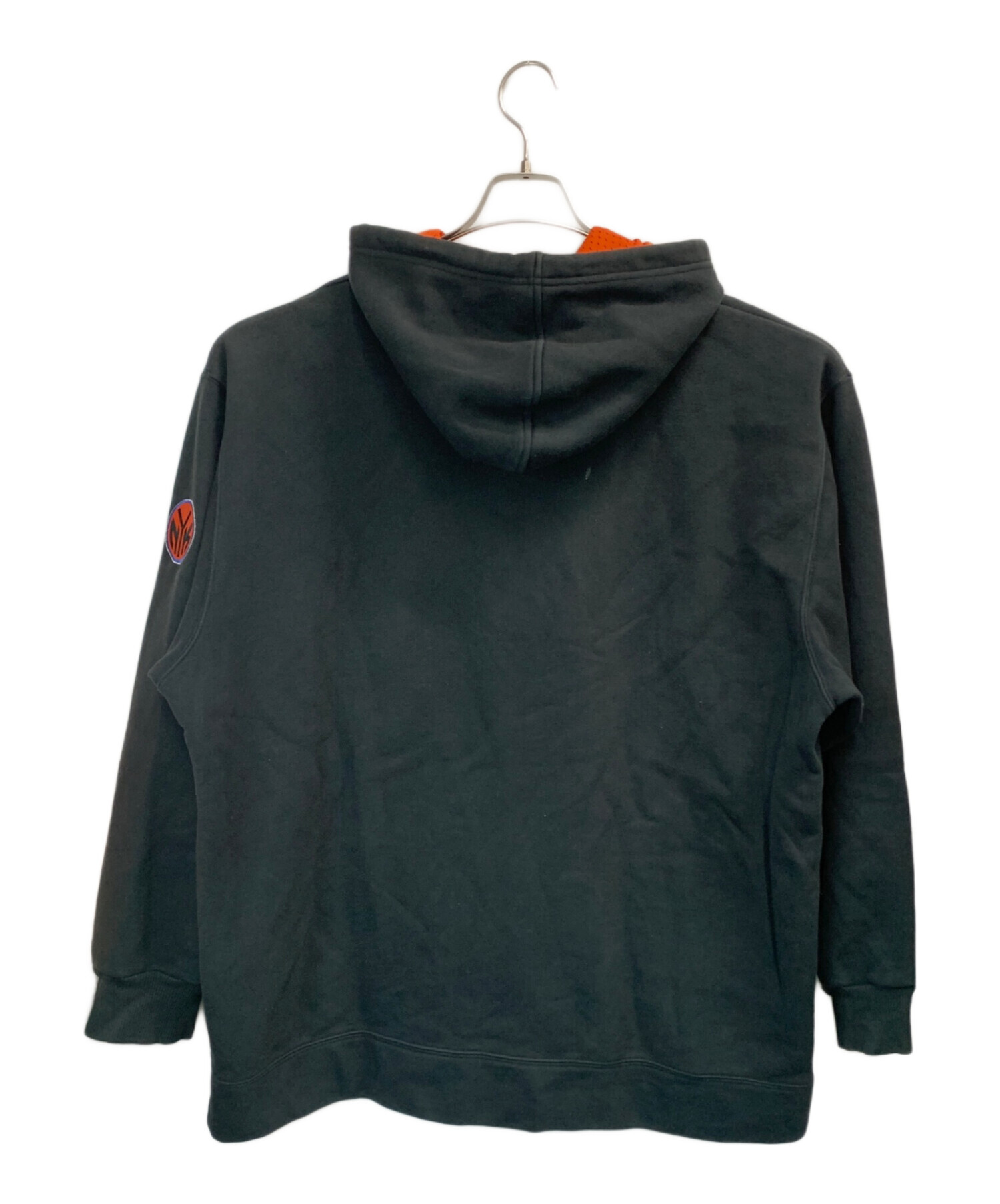 中古・古着通販】NIKE (ナイキ) プルオーバーパーカー ブラック