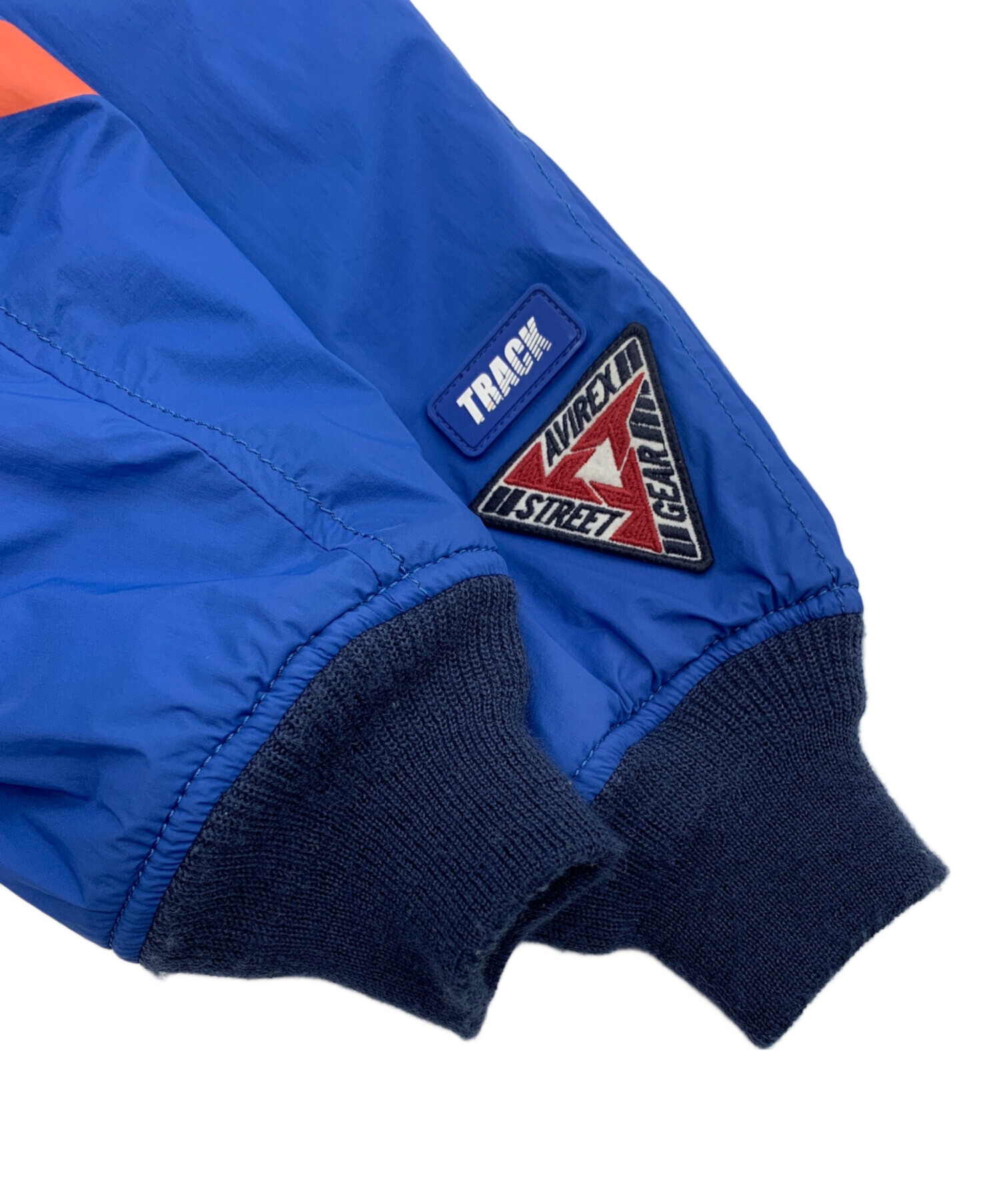 中古・古着通販】AVIREX (アヴィレックス) ナイロンジャケット ブルー