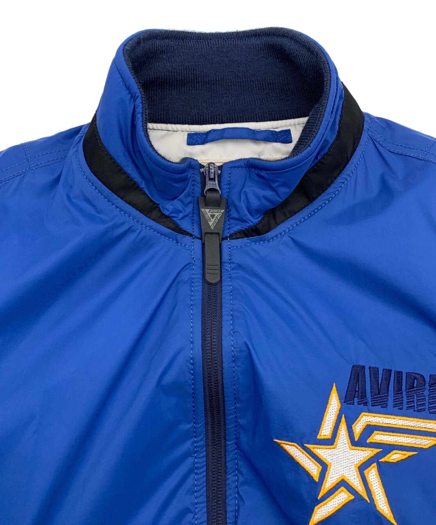 中古・古着通販】AVIREX (アヴィレックス) ナイロンジャケット ブルー 