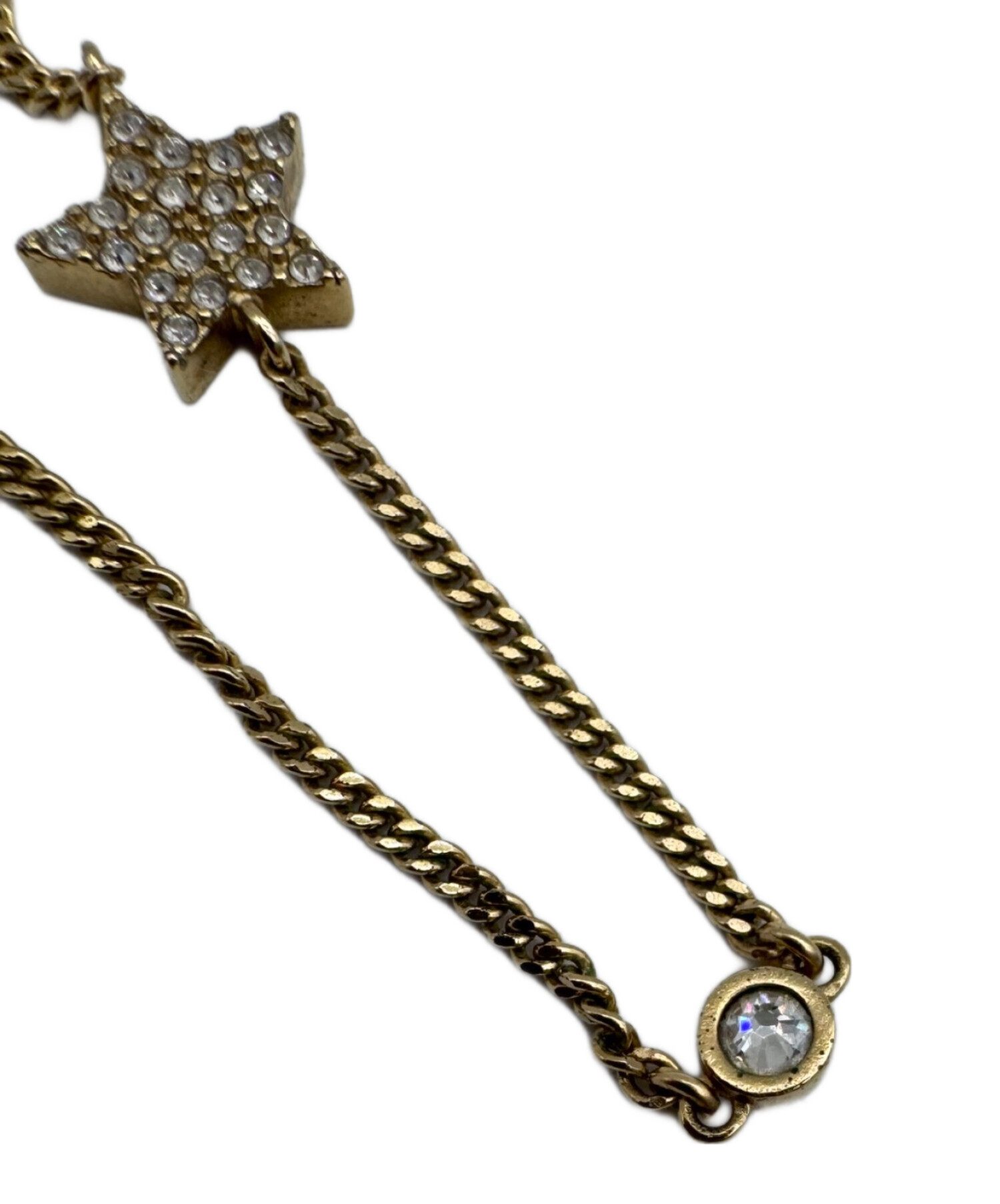 中古・古着通販】Dior (ディオール) ダブルブレスレット ゴールド