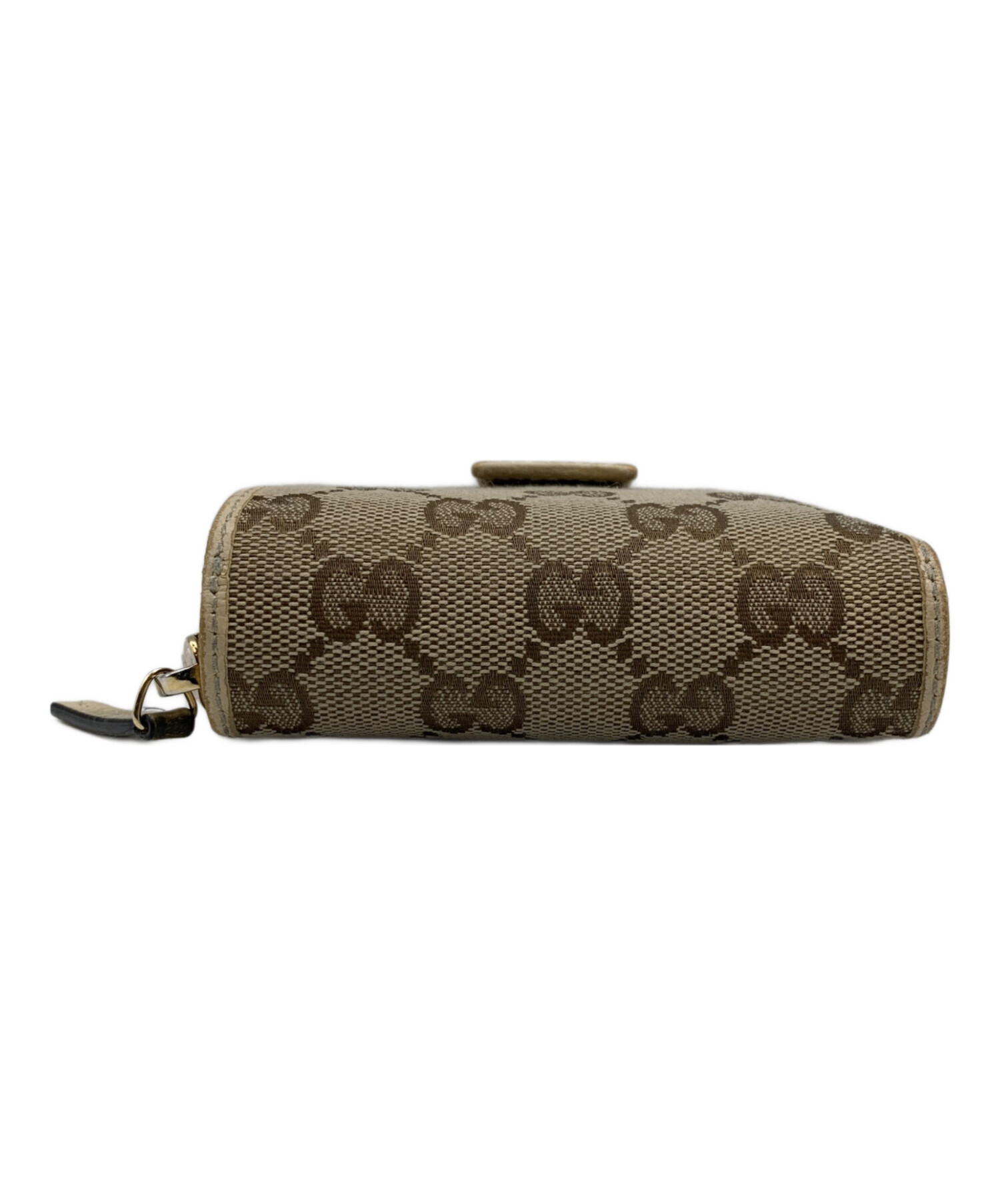 中古・古着通販】GUCCI (グッチ) 2つ折り財布 アイボリー｜ブランド