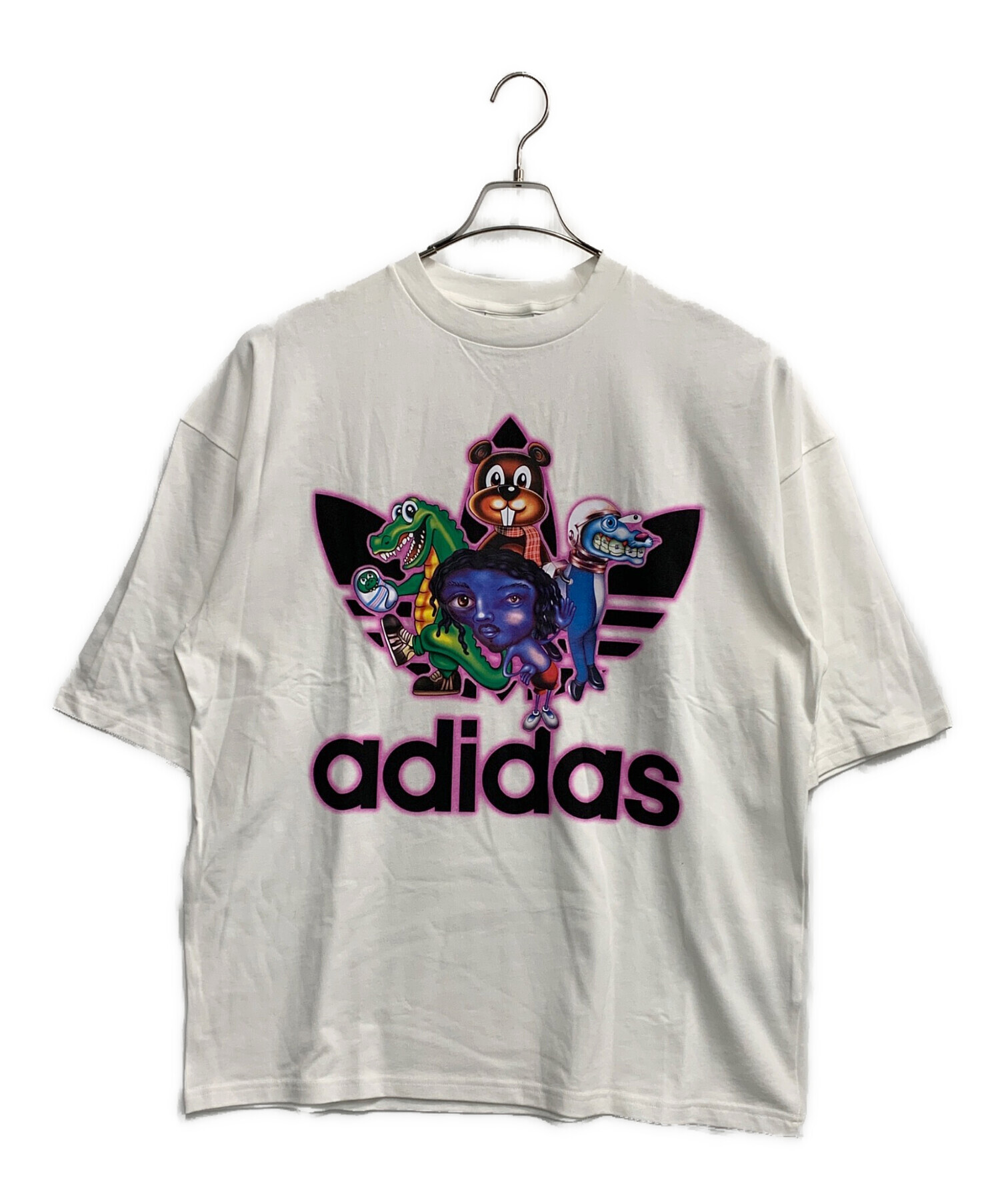 中古・古着通販】adidas (アディダス) KERWIN FROST GRAPHIC TEE 