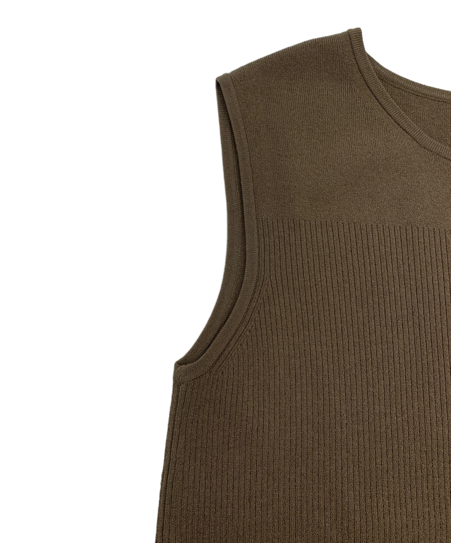 中古・古着通販】theory (セオリー) Compact Crepe Yoke Dress カーキ