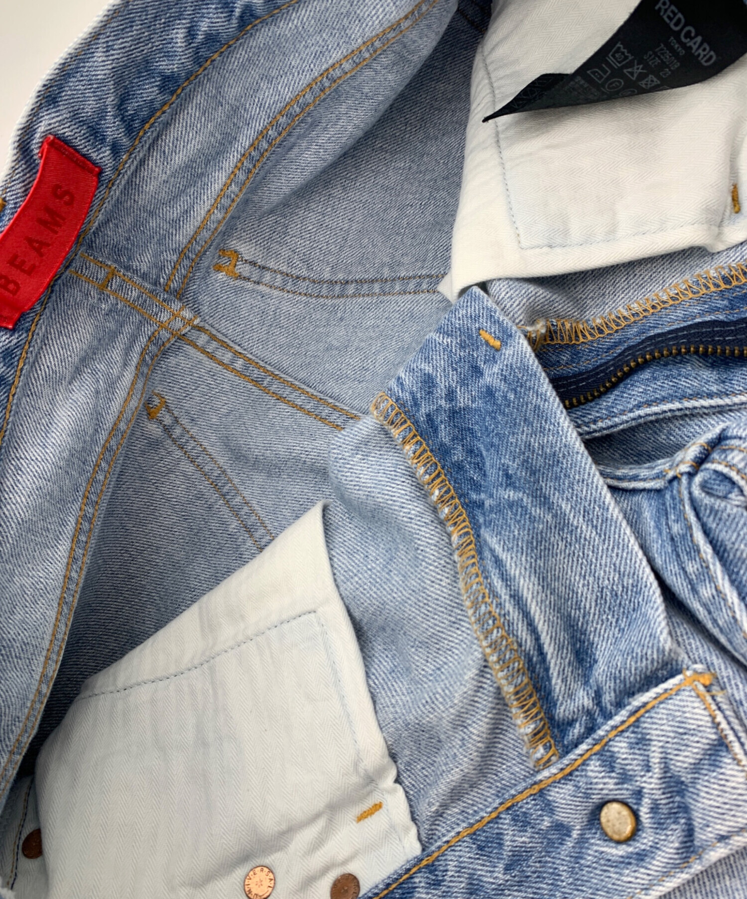 中古・古着通販】RED CARD (レッドカード) BEAMS (ビームス) デニム