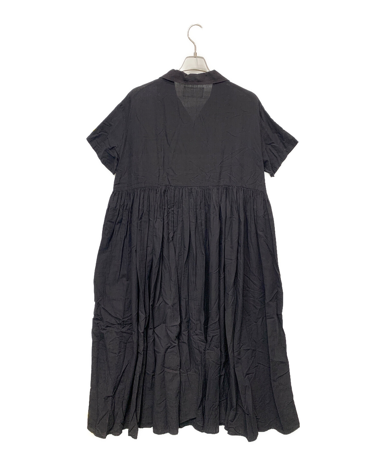 カディアンドコー★Khadi and Co★ワンピース★Aライン★ハンドメイド 中古・古着通販】Khadi and Co (カディアンドコー) コットンロング