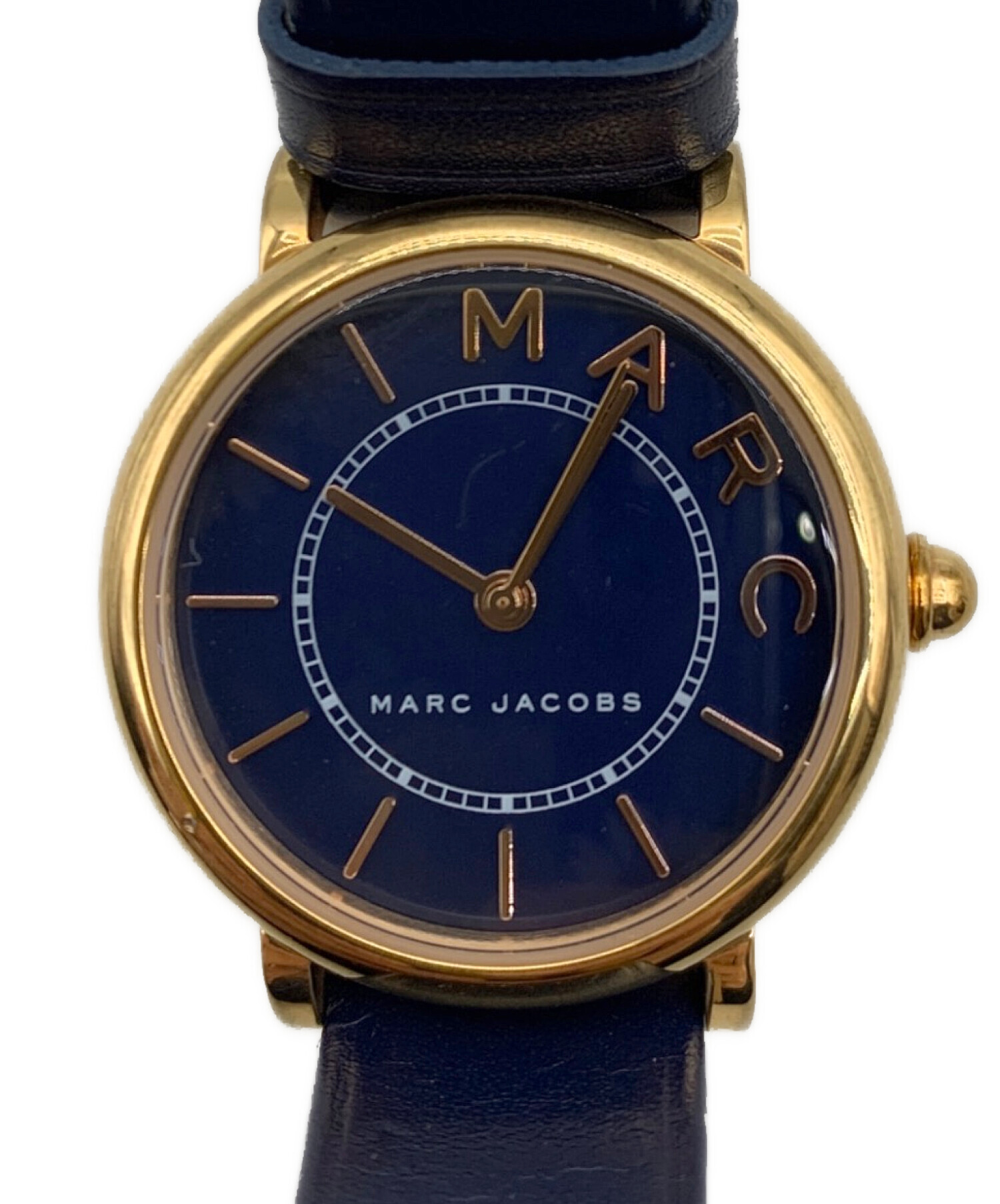中古・古着通販】MARC JACOBS (マークジェイコブス) 腕時計 ネイビー