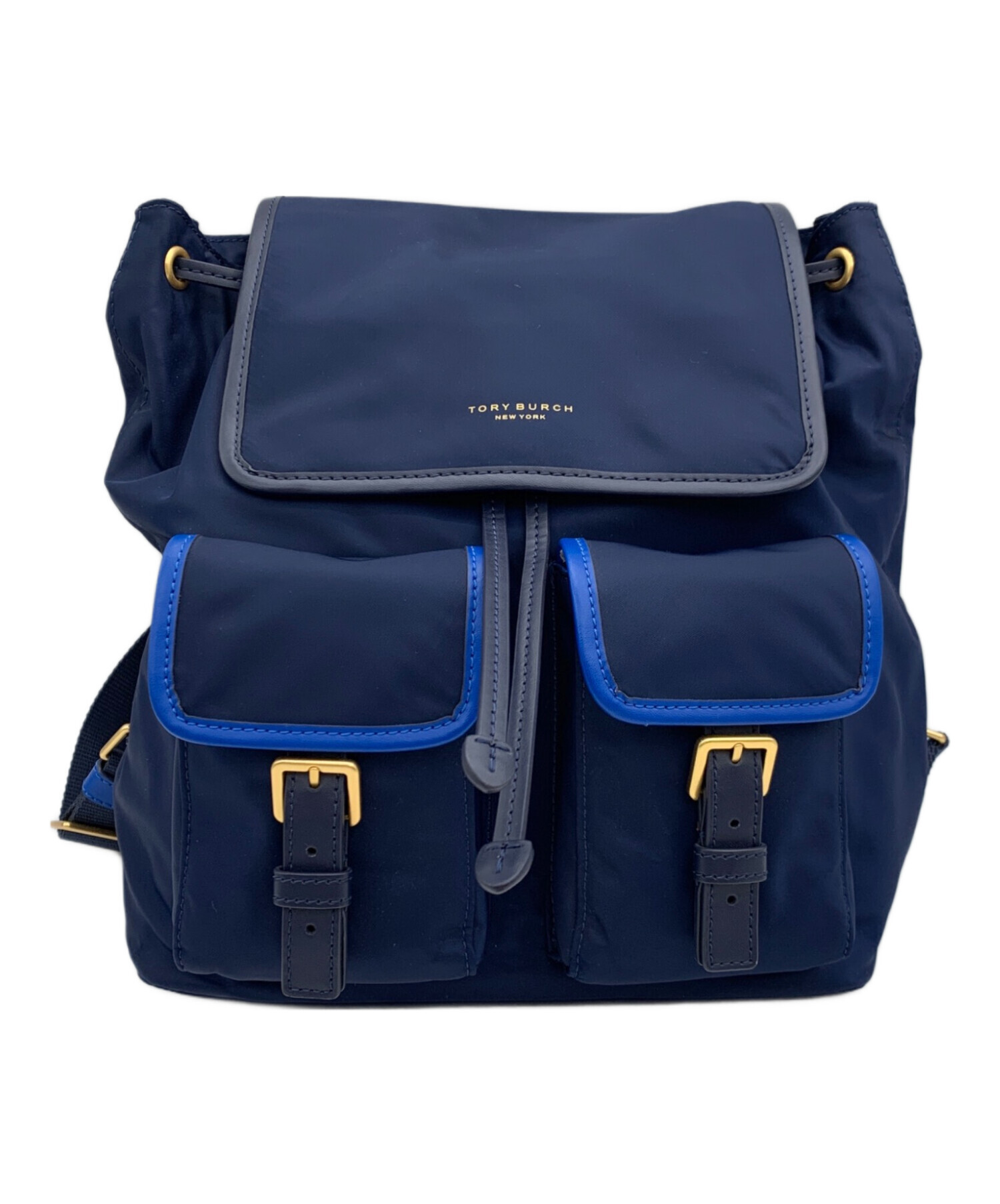 中古・古着通販】TORY BURCH (トリーバーチ) リュック ブルー 