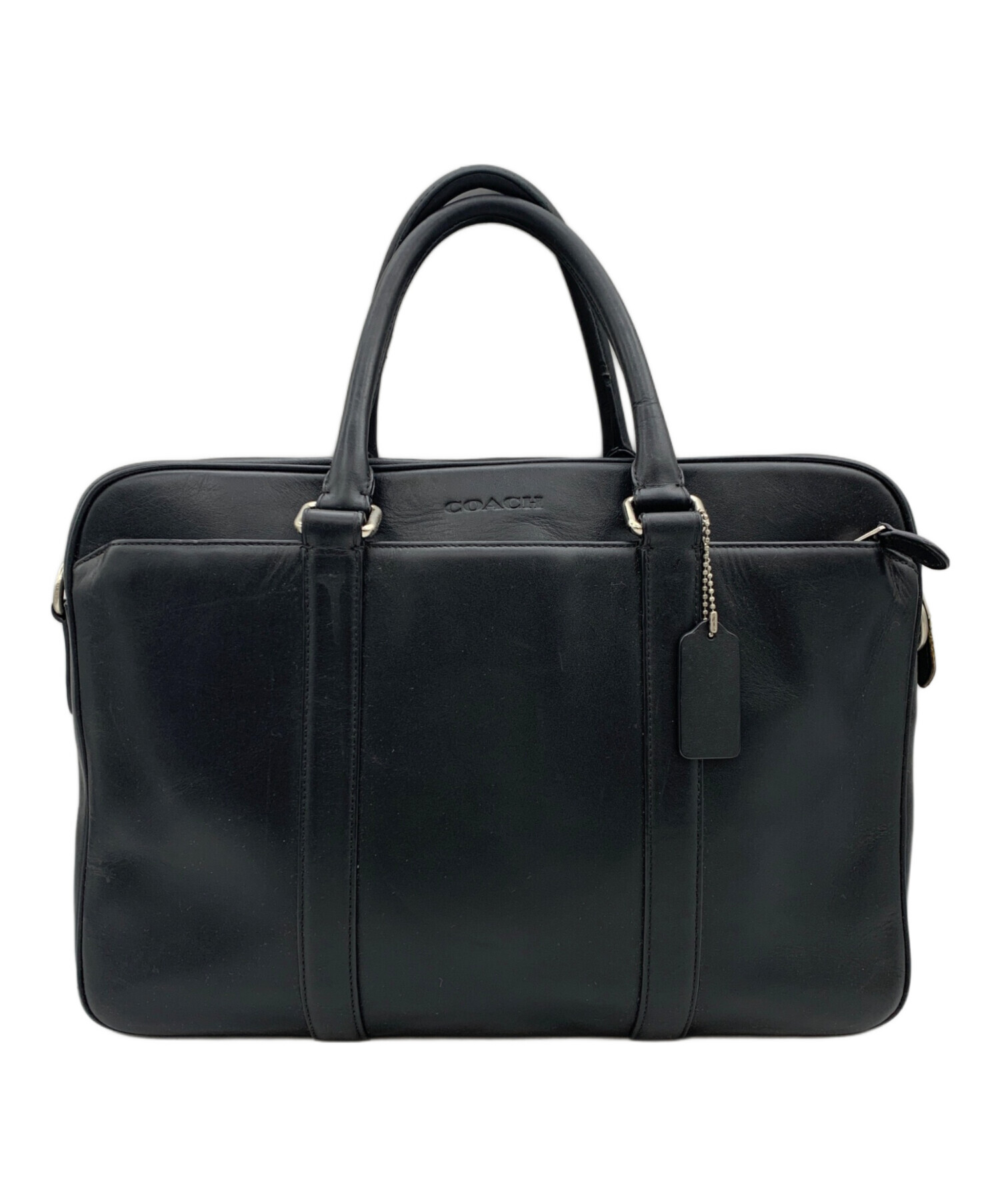 中古・古着通販】COACH (コーチ) ブリーフケース ブラック｜ブランド