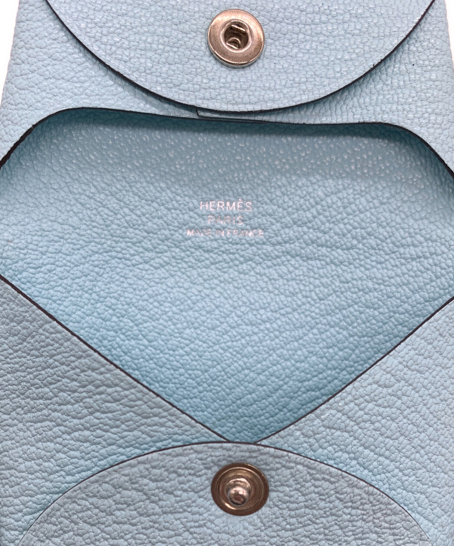 中古・古着通販】HERMES (エルメス) コインケース バスティア スカイ 