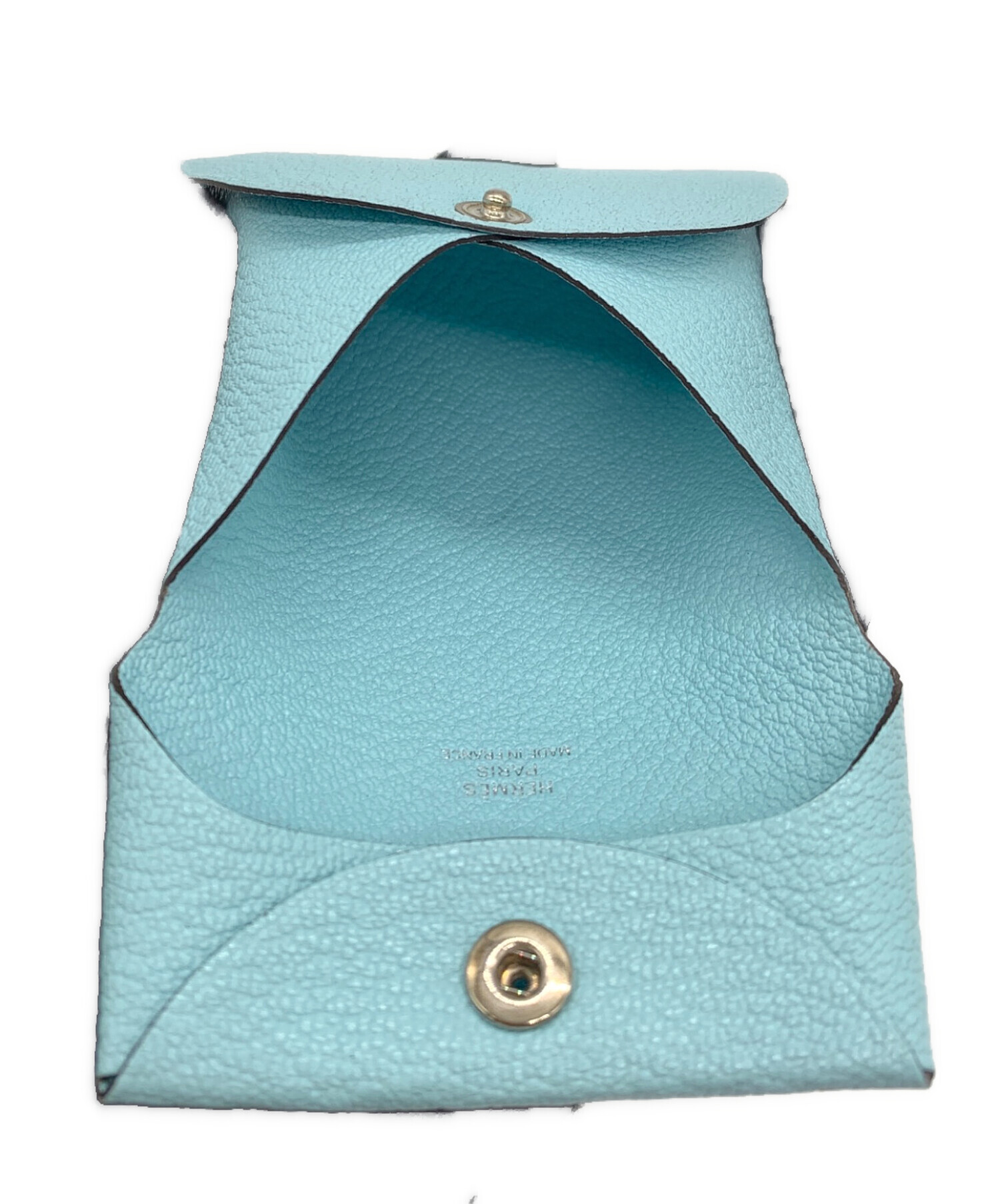 中古・古着通販】HERMES (エルメス) コインケース バスティア スカイ 