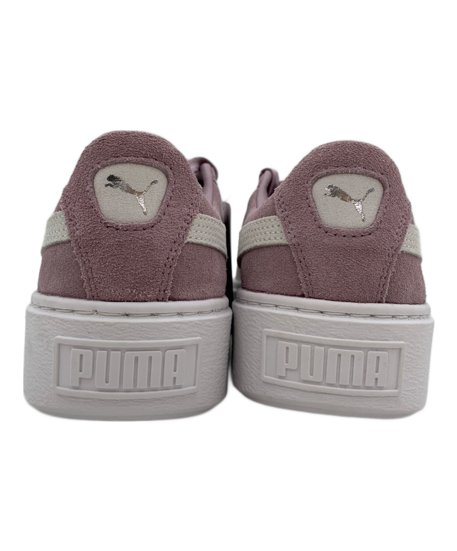 中古・古着通販】PUMA (プーマ) スエード プラットフォーム ピンク 