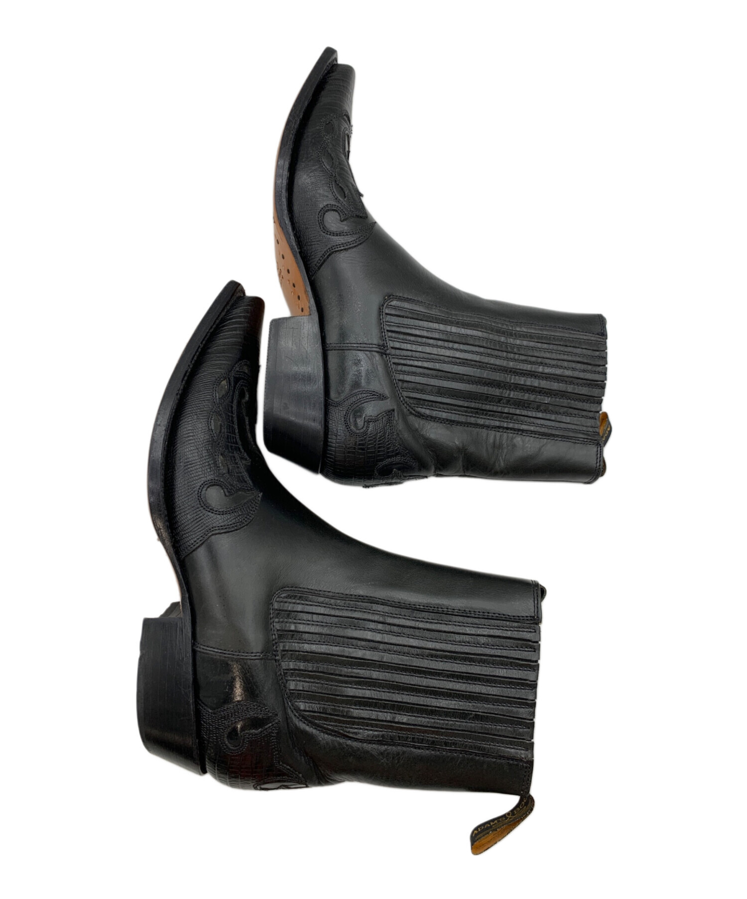 ⭐️美品⭐️ADAM'S BOOTS ショートブーツ ハーネス ホースビット 中古・古着通販】ADAM'S BOOTS (アダムスブーツ) ヴィンテージショート