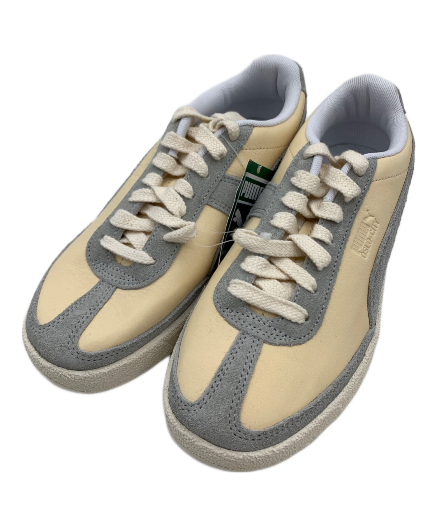 中古・古着通販】PUMA (プーマ) オスロ シティ EMMI ベージュ×グレー 