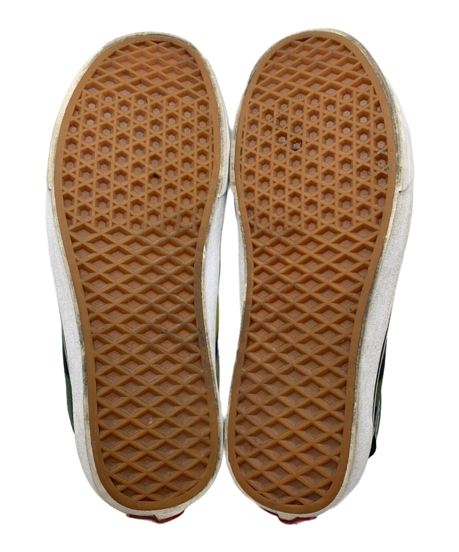 VANS old skool オールドスクール ビンテージ 古着 VANS,80s,MADE IN USA,OLD SKOOL,JAZZ,CANVAS ,YELLOW,US8.5,USED