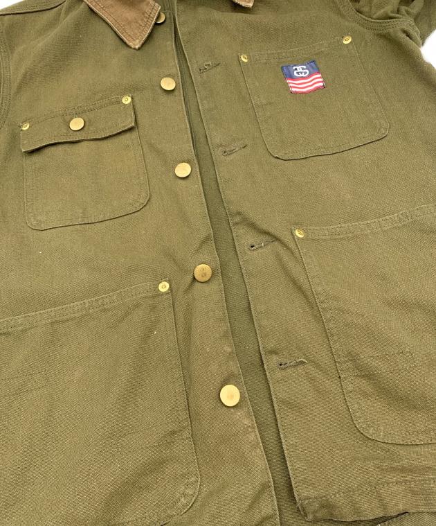 中古・古着通販】stussy (ステューシー) ダックジャケット カーキ