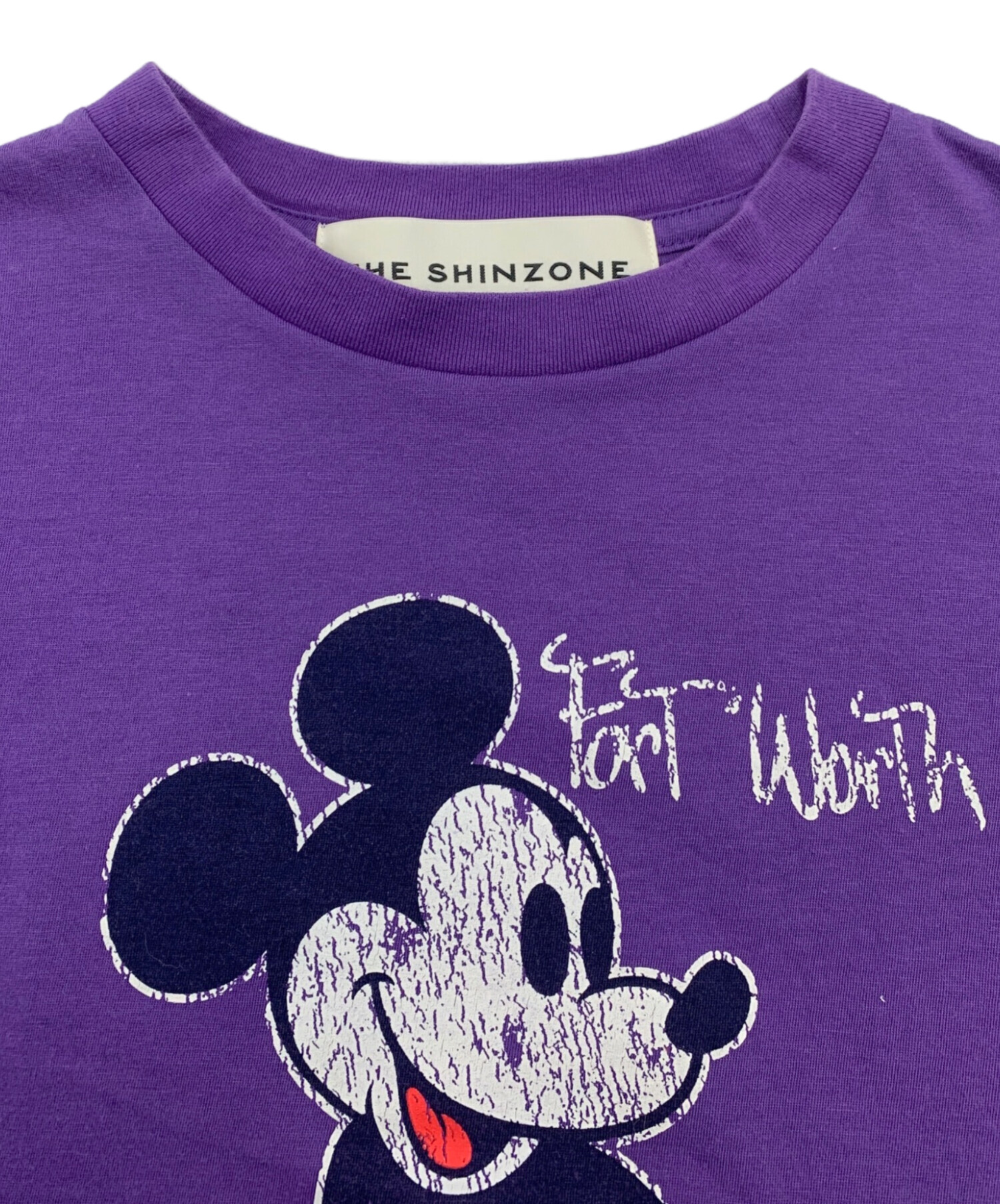 中古・古着通販】THE SHINZONE (ザ シンゾーン) MICKEY TEE パープル