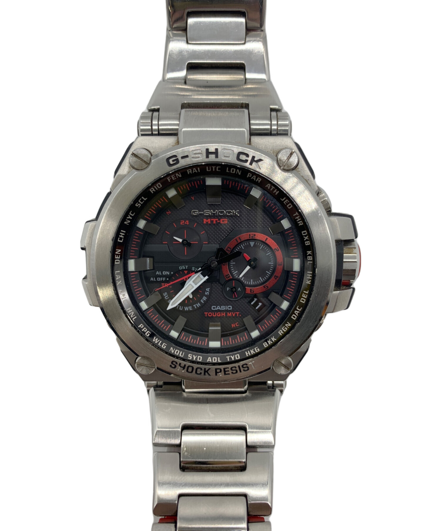 中古・古着通販】CASIO (カシオ) MT-G リストウォッチ ブラック 