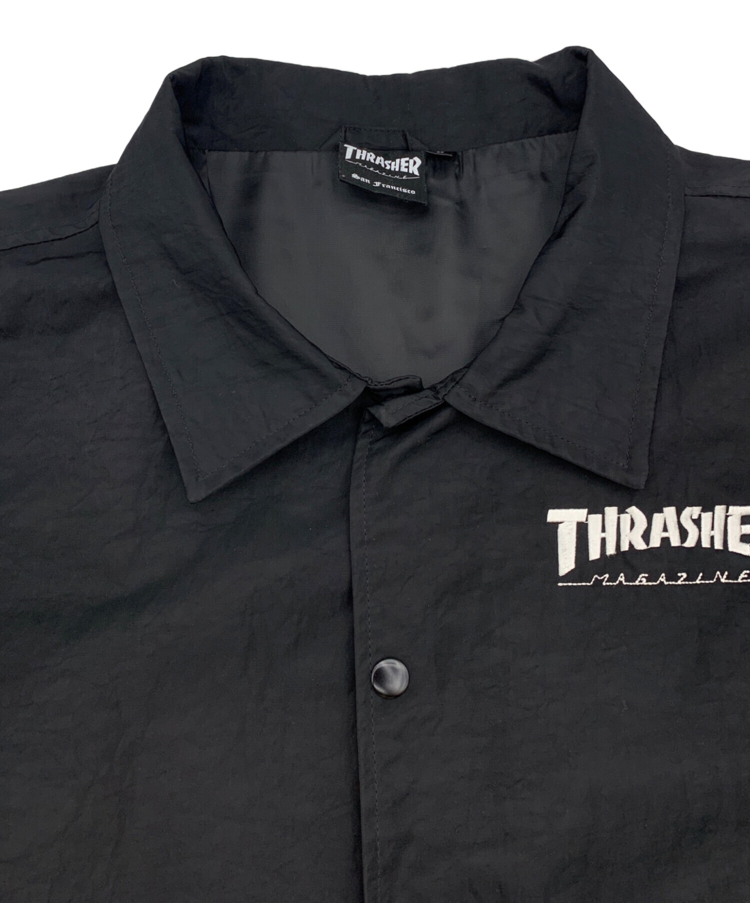 中古・古着通販】THRASHER (スラッシャー) ナイロンジャケット 