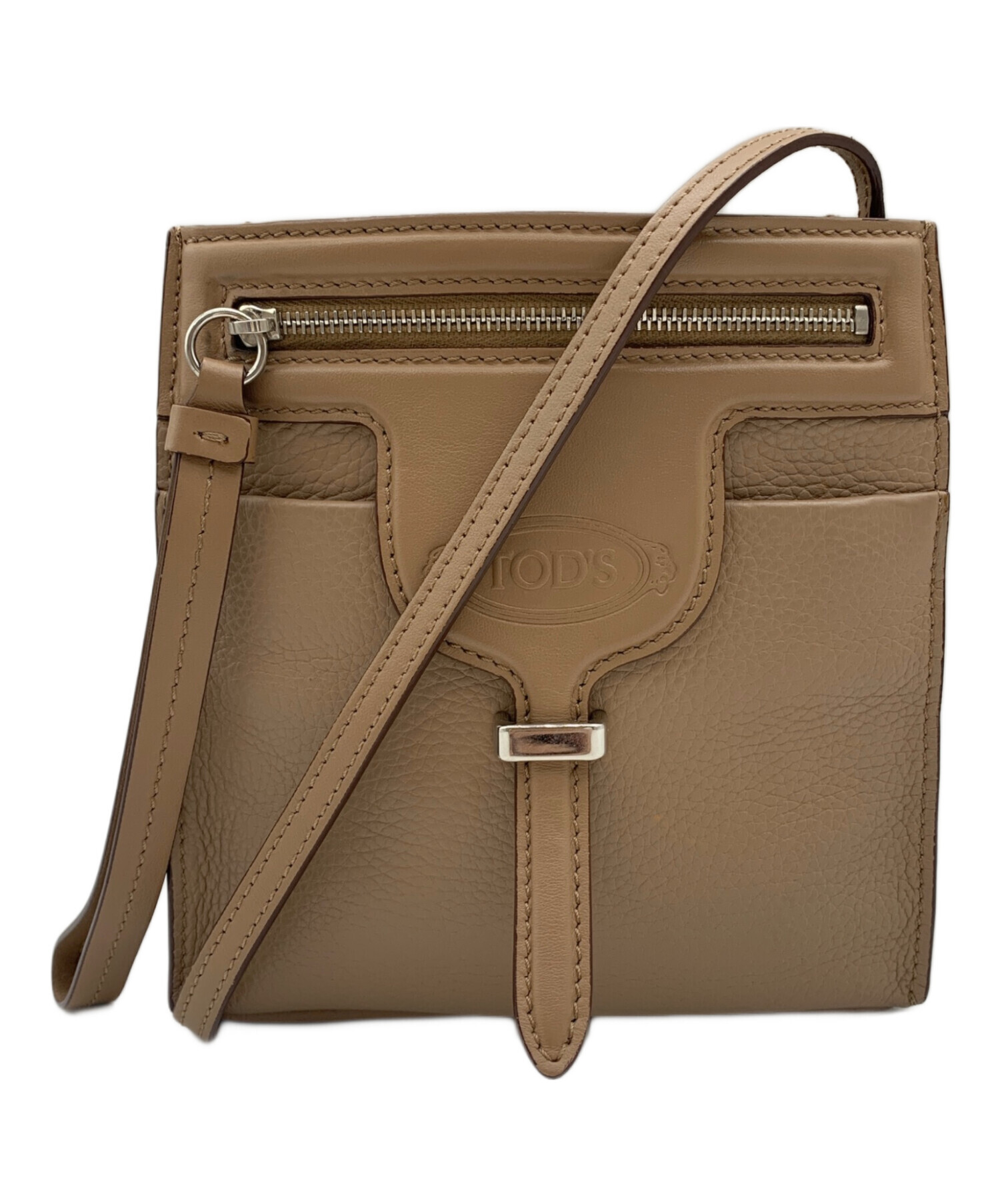 中古・古着通販】TOD'S (トッズ) ショルダーバッグ ライトブラウン