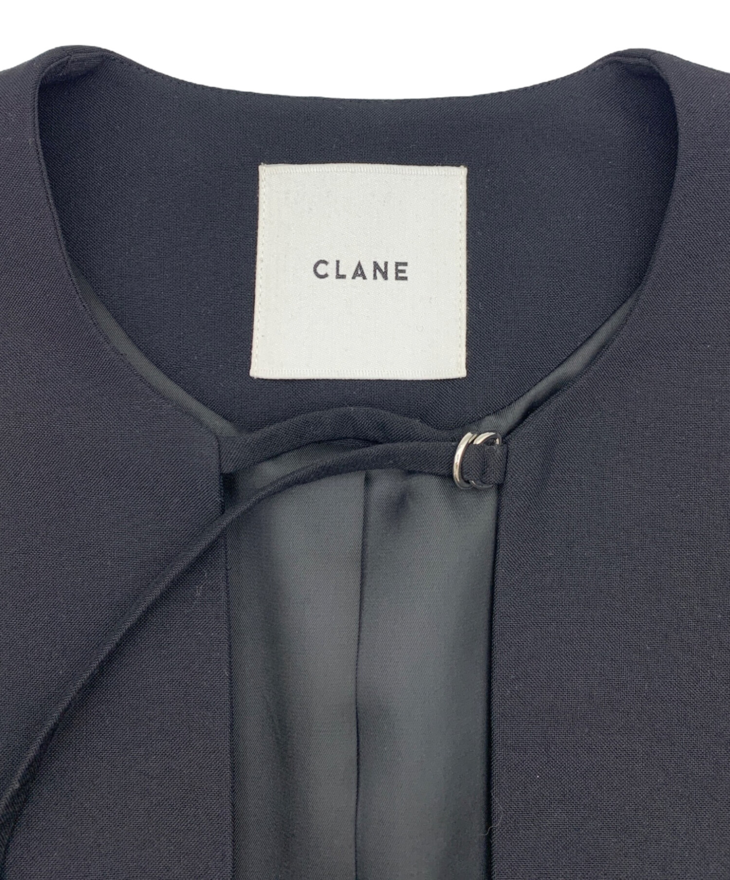 中古・古着通販】CLANE (クラネ) ショートジャケット ブラック サイズ