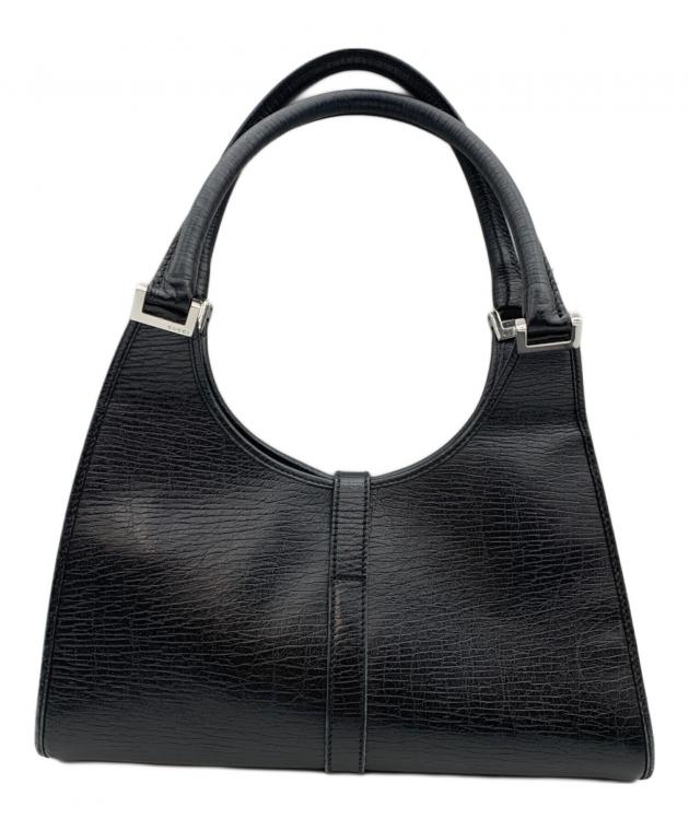 中古・古着通販】GUCCI (グッチ) ワンショルダーバッグ ブラック