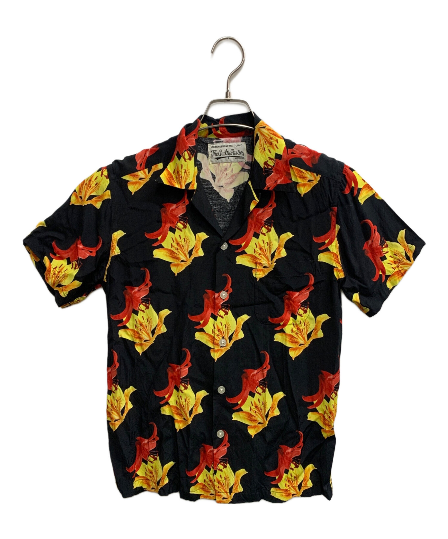 中古・古着通販】WACKO MARIA (ワコマリア) アロハシャツ ブラック