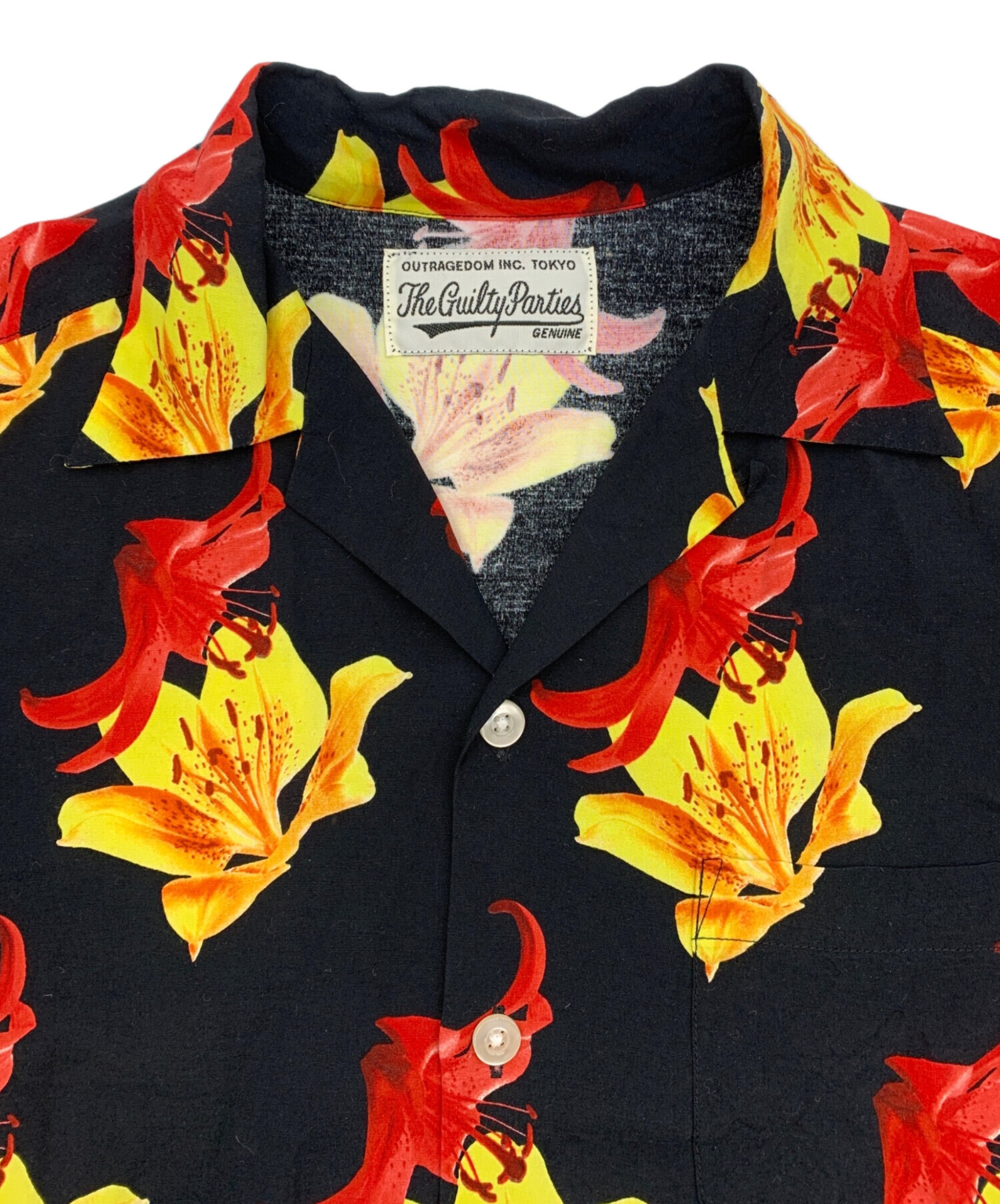 中古・古着通販】WACKO MARIA (ワコマリア) アロハシャツ ブラック