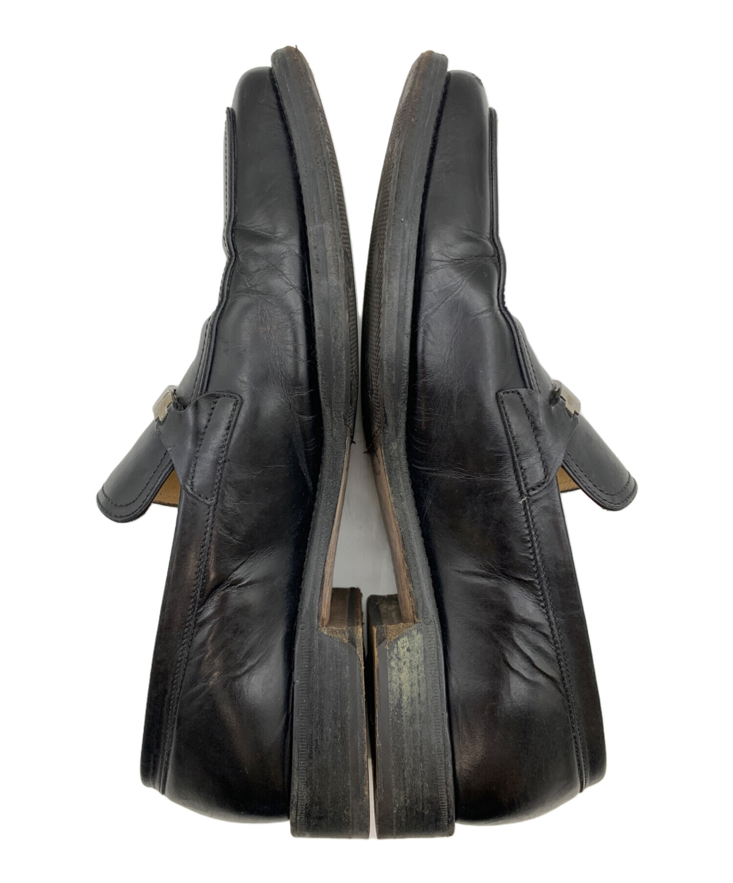 d0014 新品同様 サルヴァトーレフェラガモ スエード ビットローファー 7 中古・古着通販】Salvatore Ferragamo (サルヴァトーレ フェラガモ