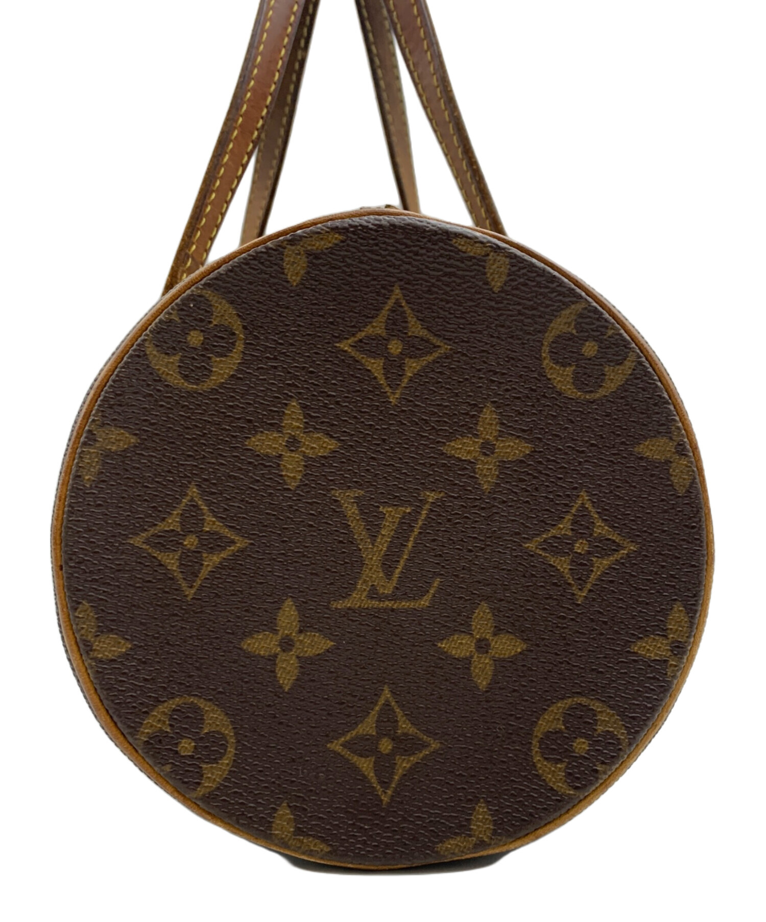 ルイヴィトン パピヨン30 ハンドバッグ ヴィンテージ 中古・古着通販】LOUIS VUITTON (ルイ ヴィトン) パピヨン30 ブラウン