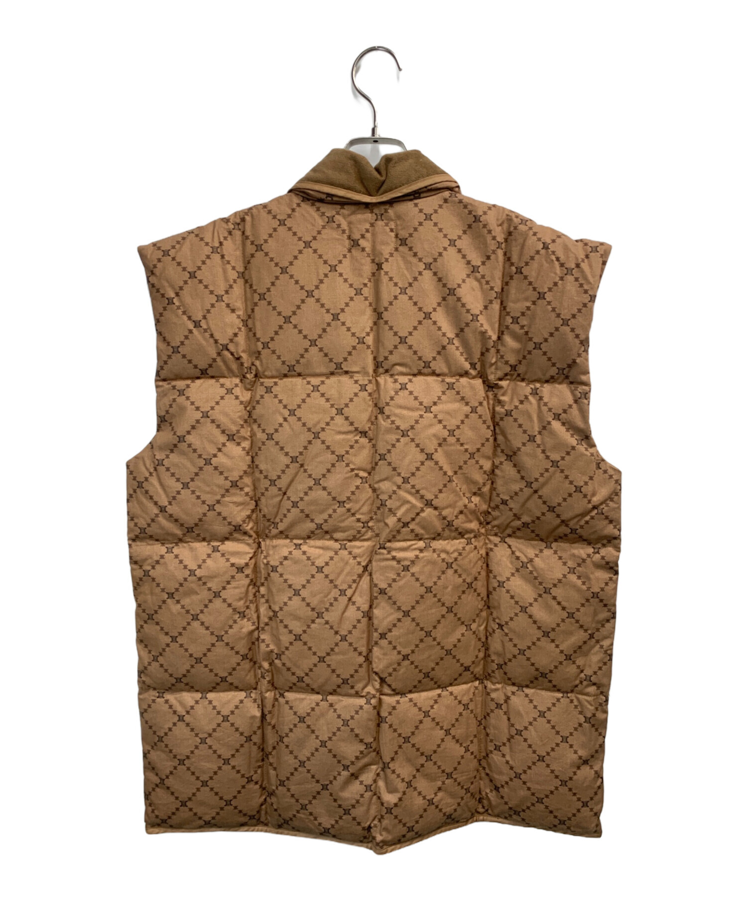 CELINE  ダウンフェザーベスト CELINE セリーヌ ダウンベスト ブルー レディース 2w23b-906v