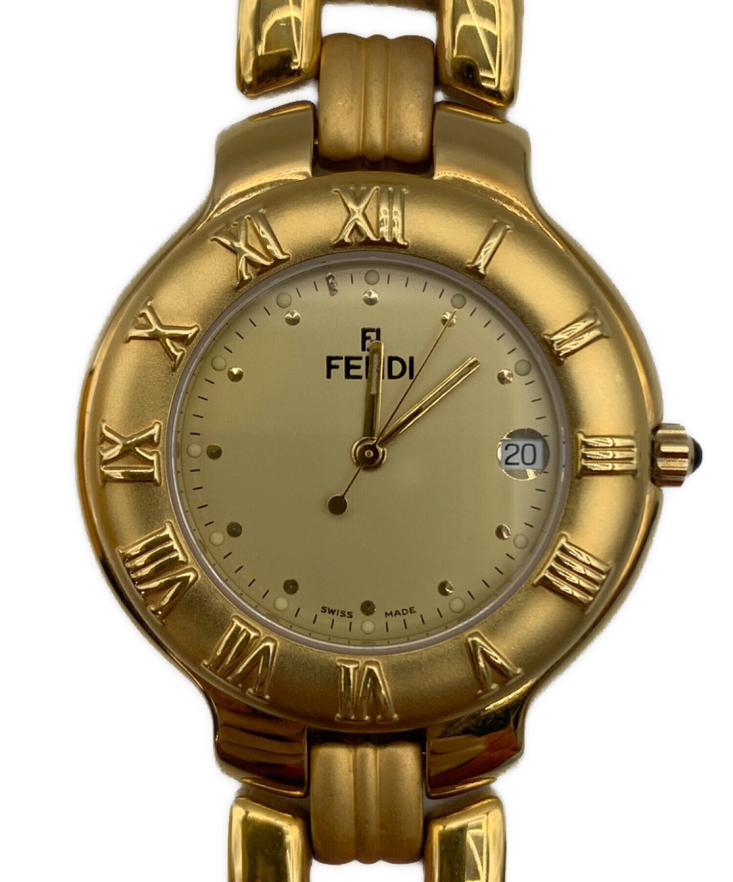 中古・古着通販】FENDI (フェンディ) 腕時計 ゴールド｜ブランド・古着 