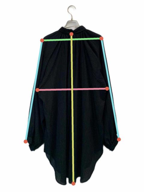 中古・古着通販】Plage (プラージュ) 長袖シャツ ブラック サイズ:F