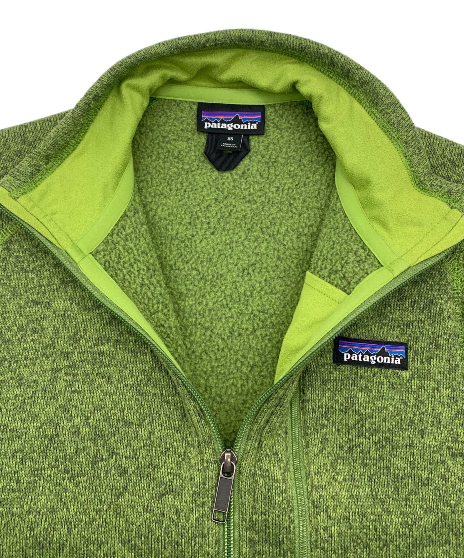 Patagonia オリーブグリーン フリースベスト 中古・古着通販】Patagonia (パタゴニア) フリースベスト グリーン