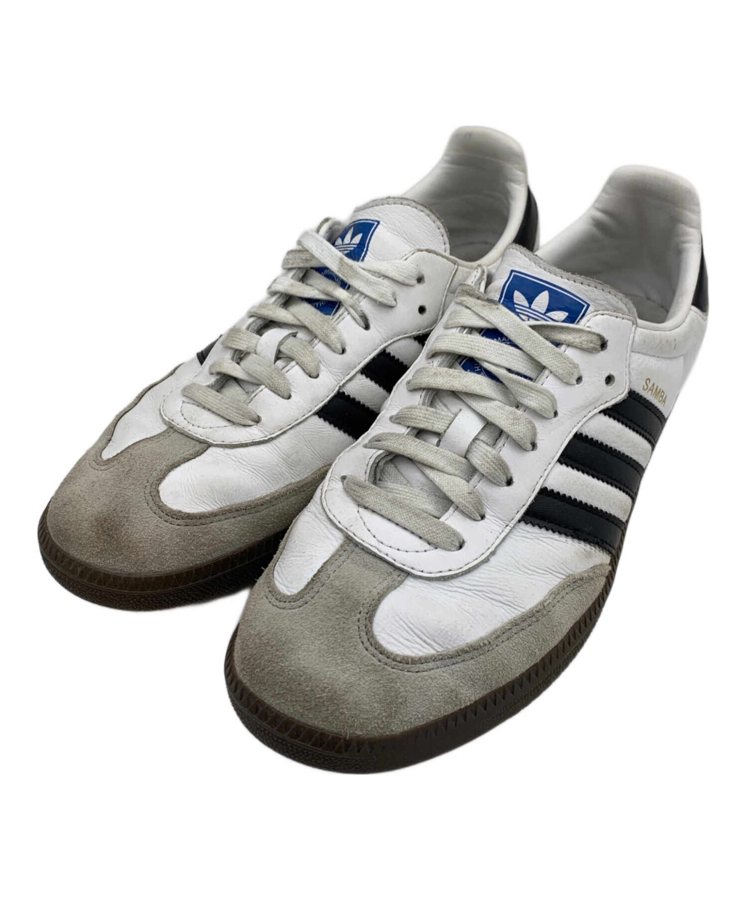 中古・古着通販】adidas (アディダス) SAMBA/サンバ ホワイト サイズ 