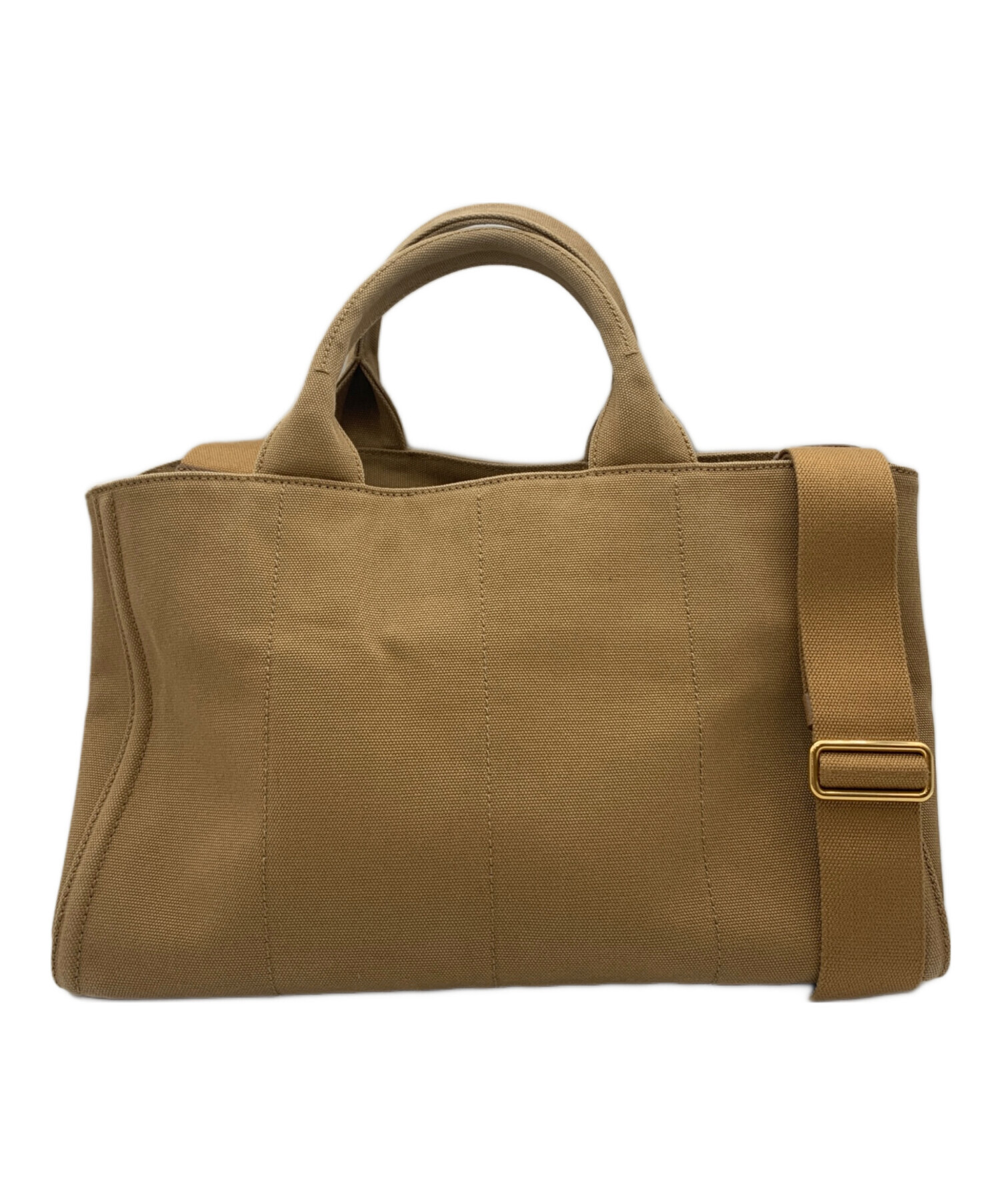 中古・古着通販】PRADA (プラダ) 2WAYトートバッグ ブラウン｜ブランド 