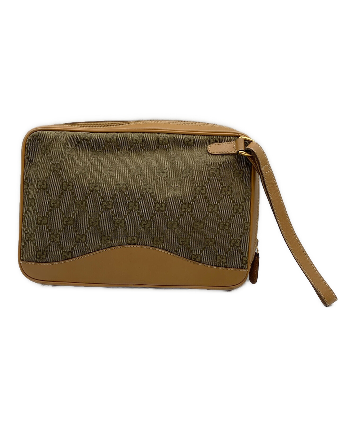GUCCI グッチ メンズ クラッチバッグ ブラウン 【K-20251126.05