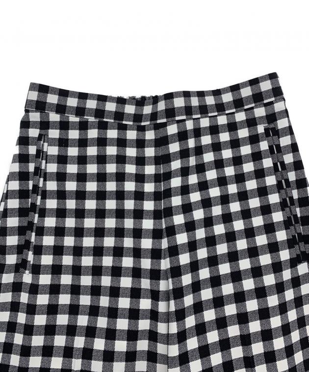 中古・古着通販】sheller (シェリエ) チェックパンツ ホワイト