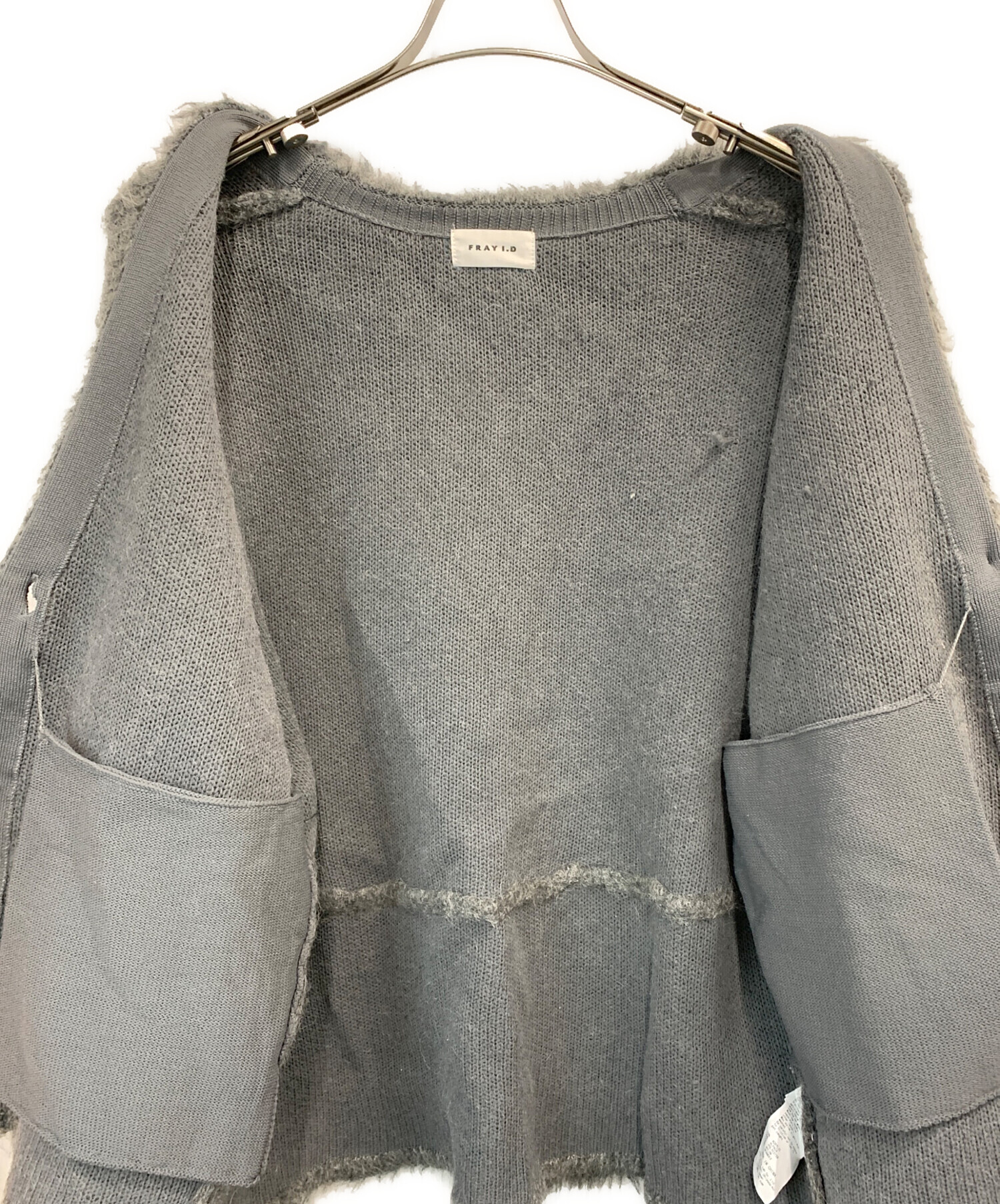中古・古着通販】FRAY ID (フレイ アイディー) ダブルフェイスシャギー