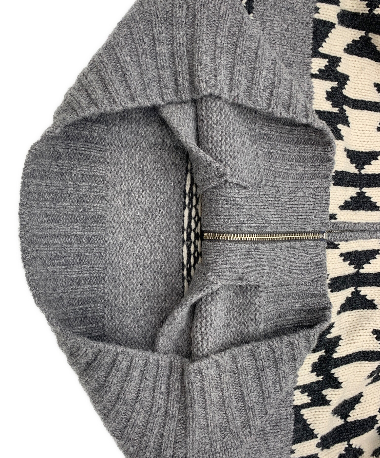 中古・古着通販】FRAMeWORK (フレームワーク) ジャガードZIP