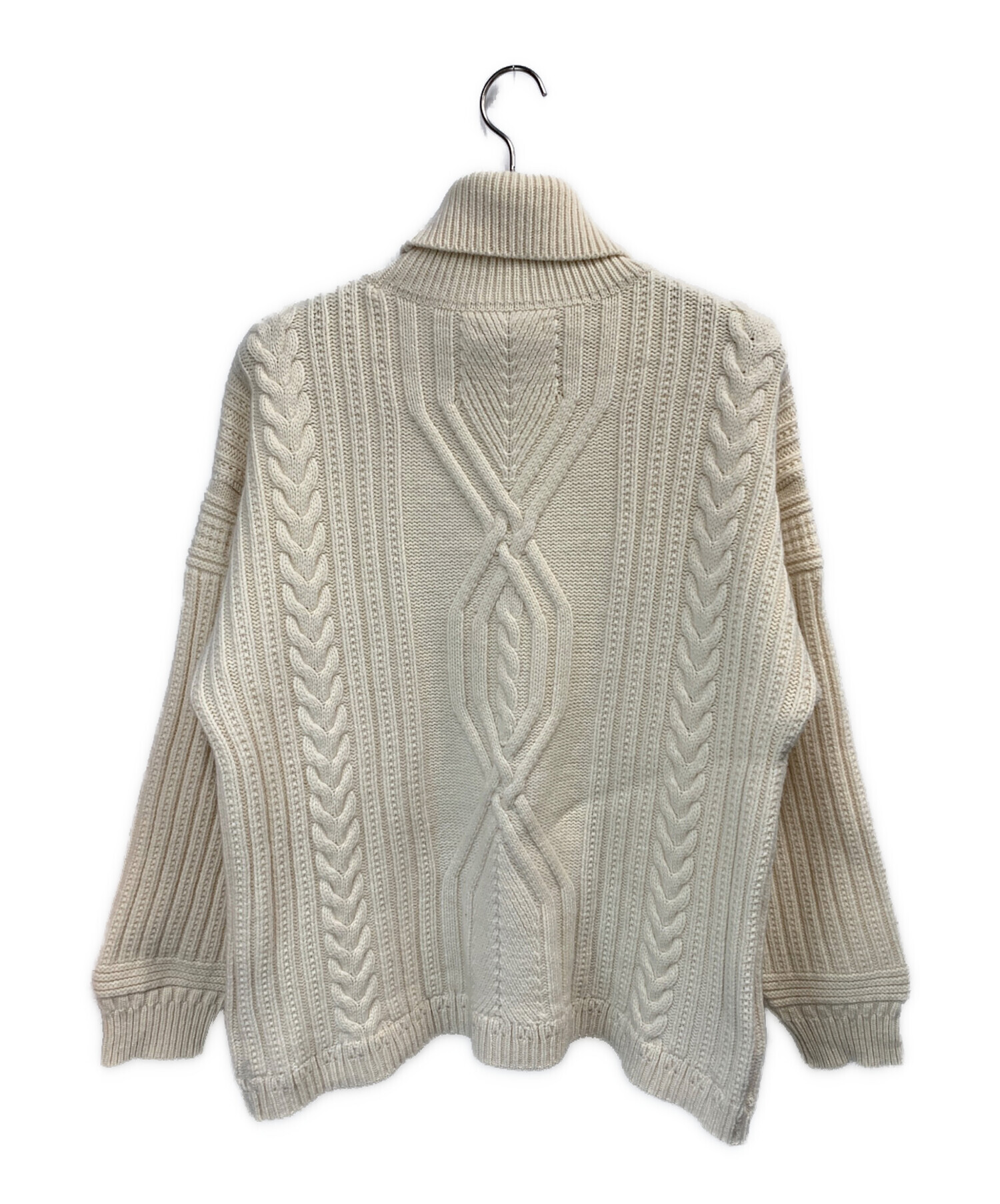 中古・古着通販】yashiki (ヤシキ) Bankan Turtle Knit ベージュ 