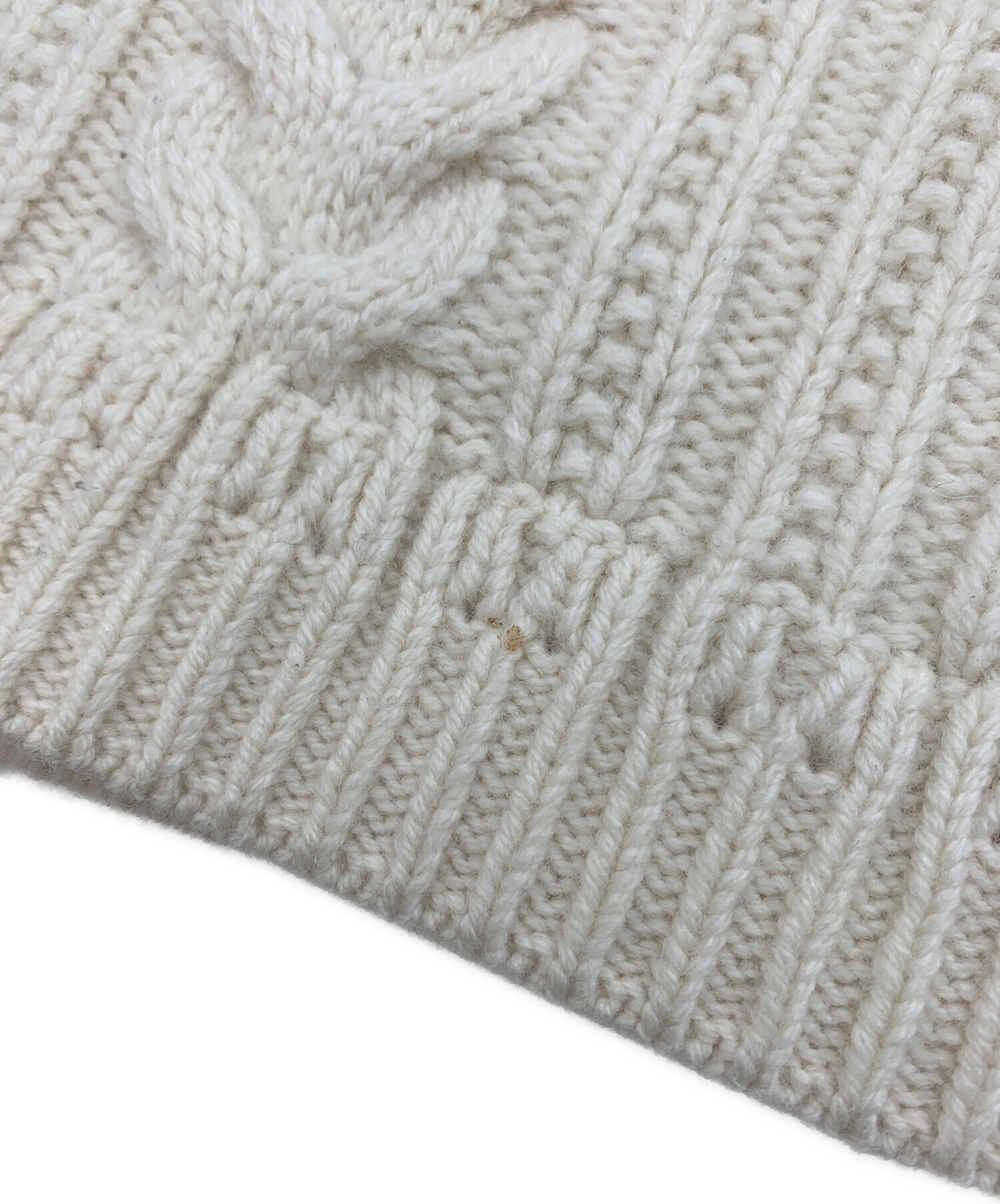 中古・古着通販】yashiki (ヤシキ) Bankan Turtle Knit ベージュ 