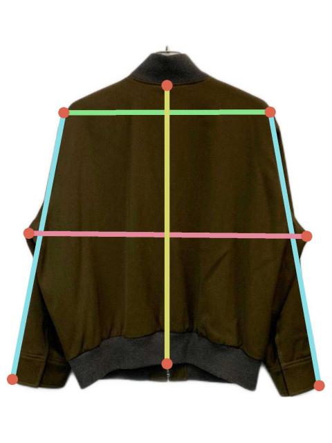 中古・古着通販】uncrave (アンクレイヴ) ブルゾン オリーブ サイズ:2